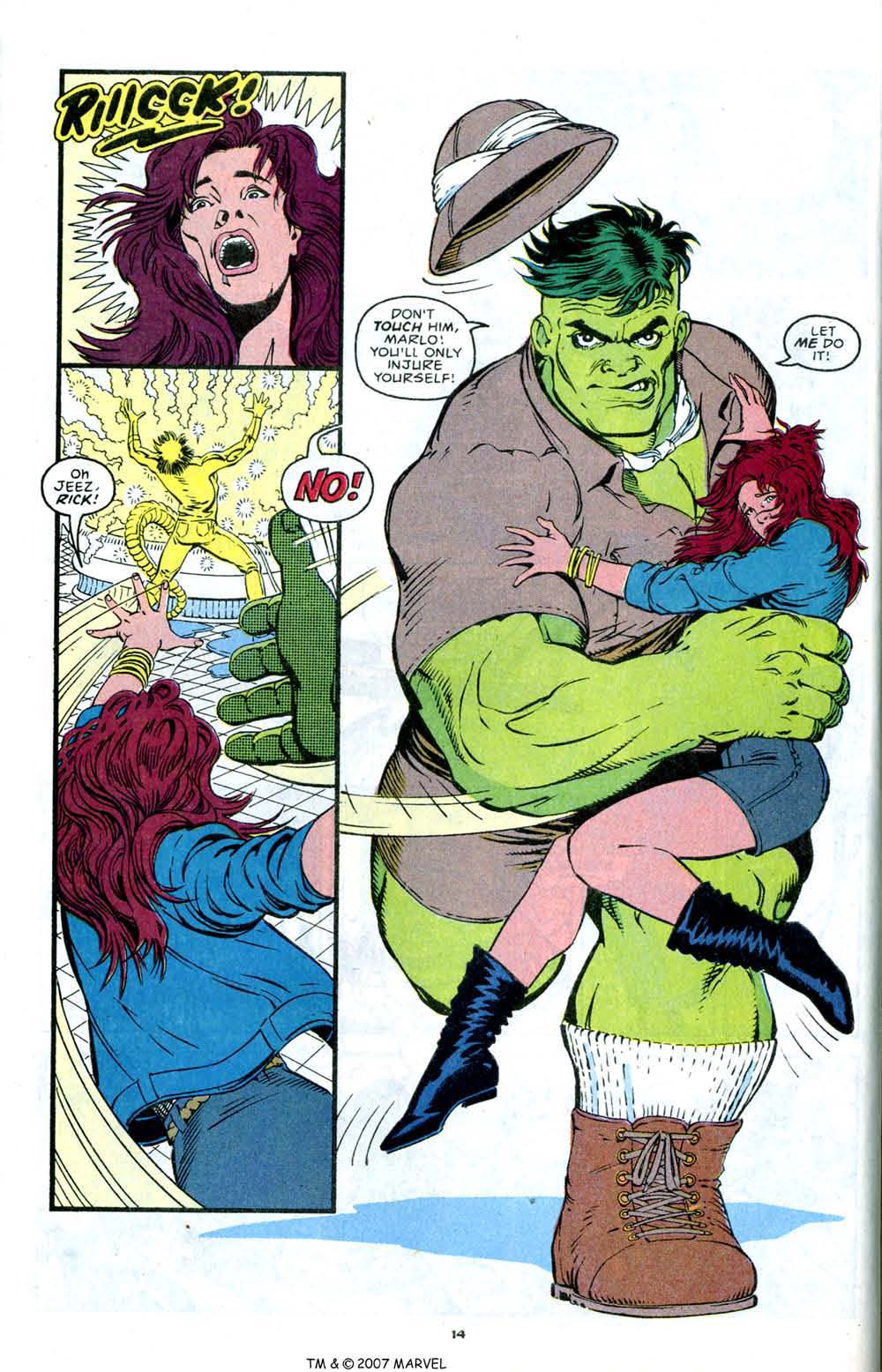 Read online The Incredible Hulk Annual comic -  Issue #18 - 16