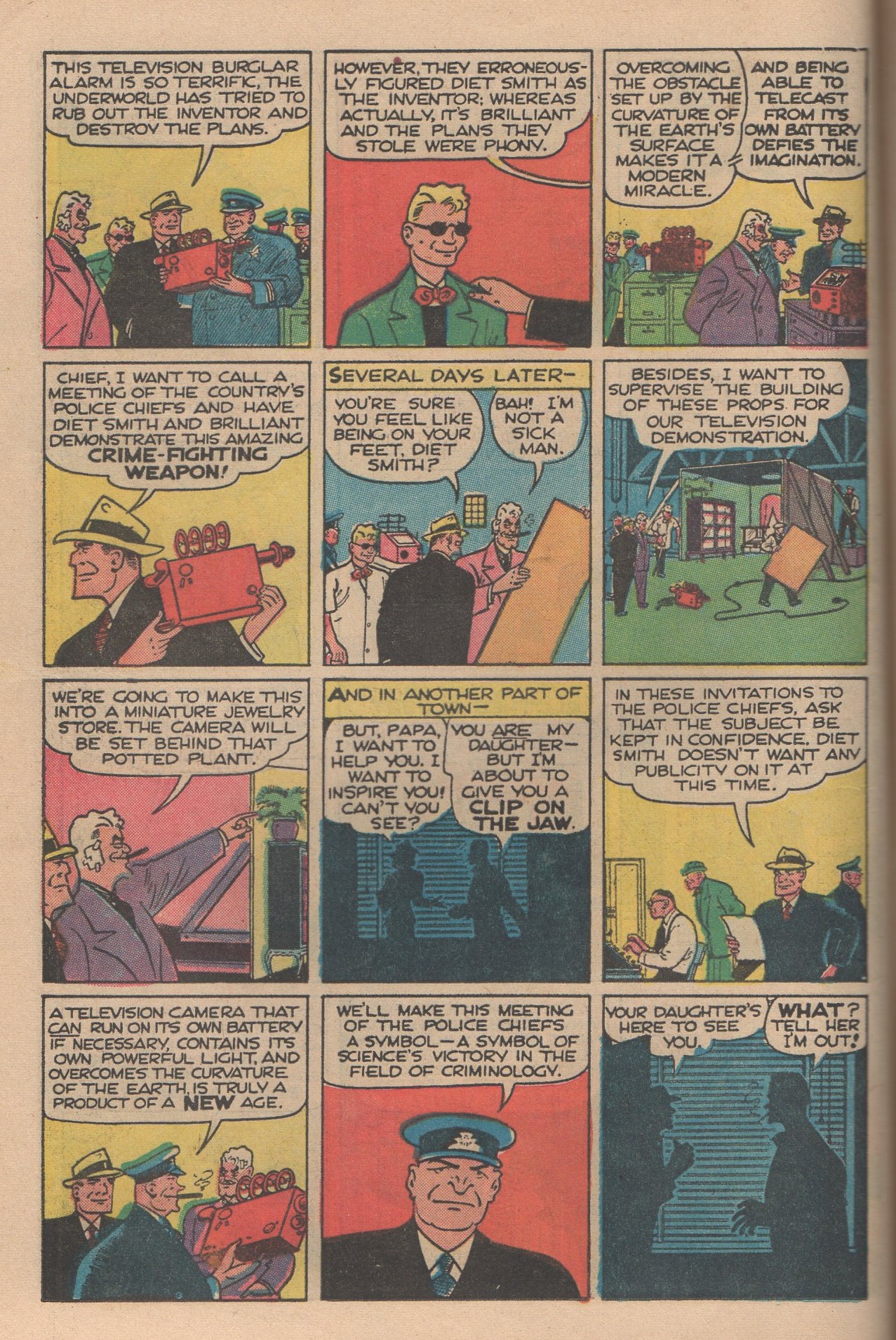 Read online Dick Tracy comic -  Issue #144 - 40