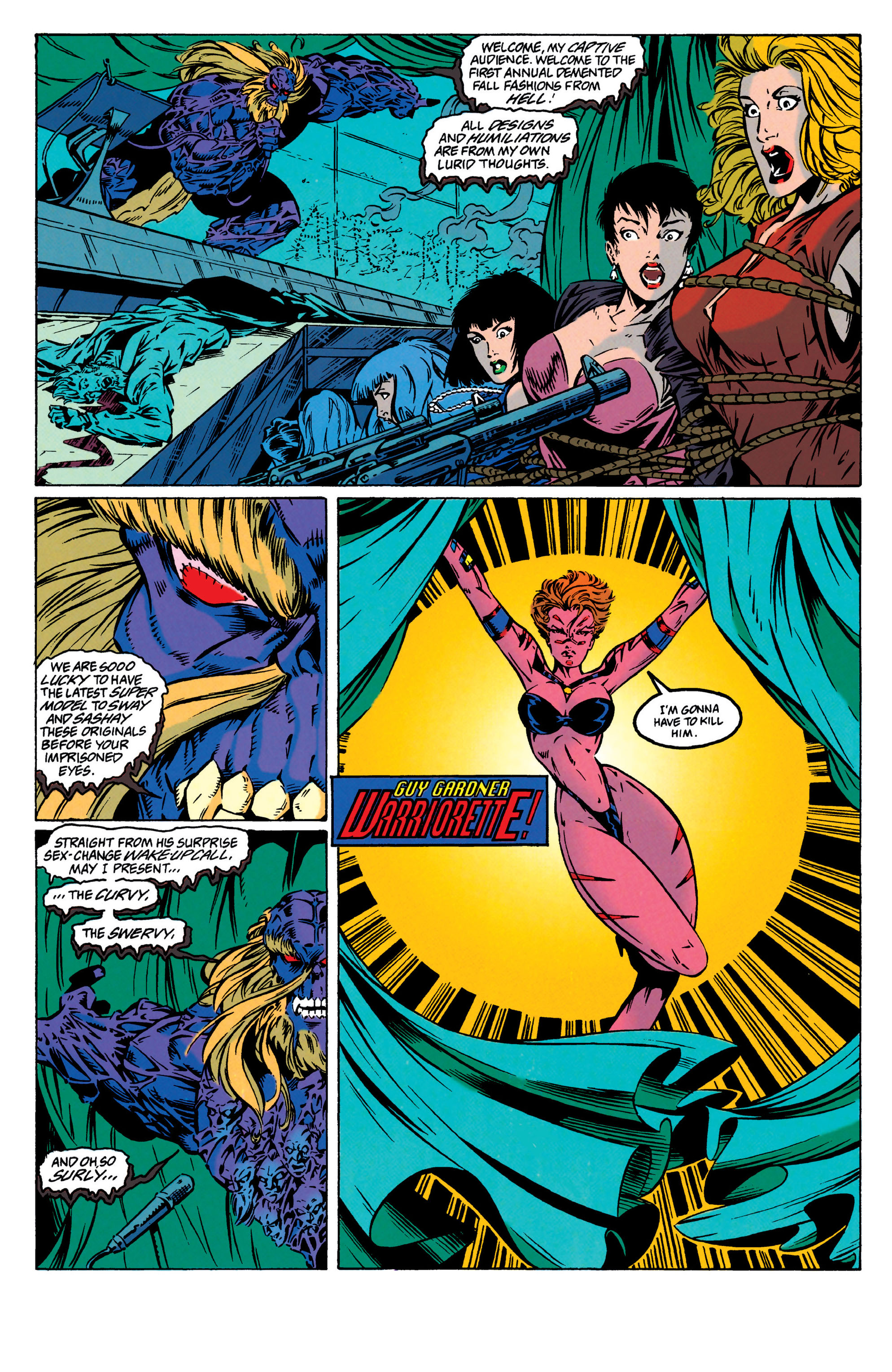 Read online Guy Gardner: Warrior comic -  Issue #42 - 15