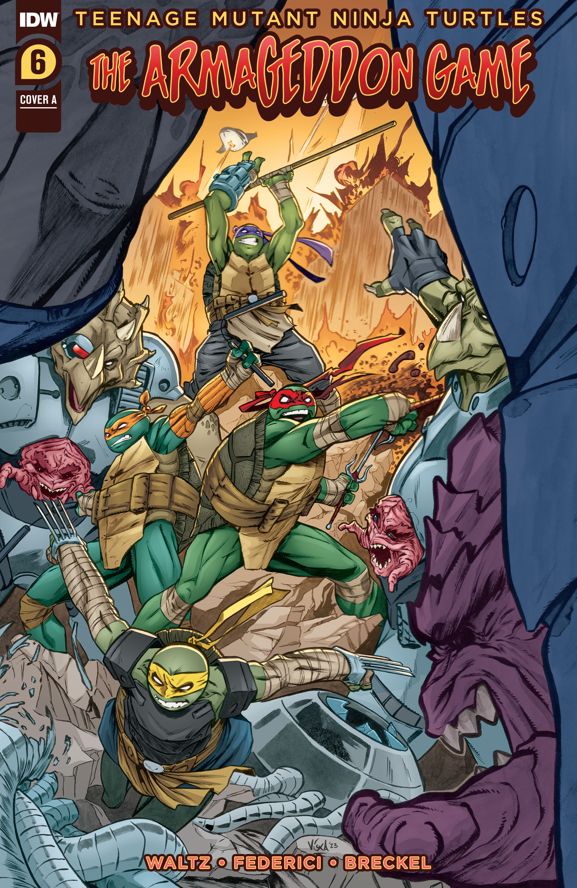 Read online Teenage Mutant Ninja Turtles: The Armageddon Game comic -  Issue #6 - 1