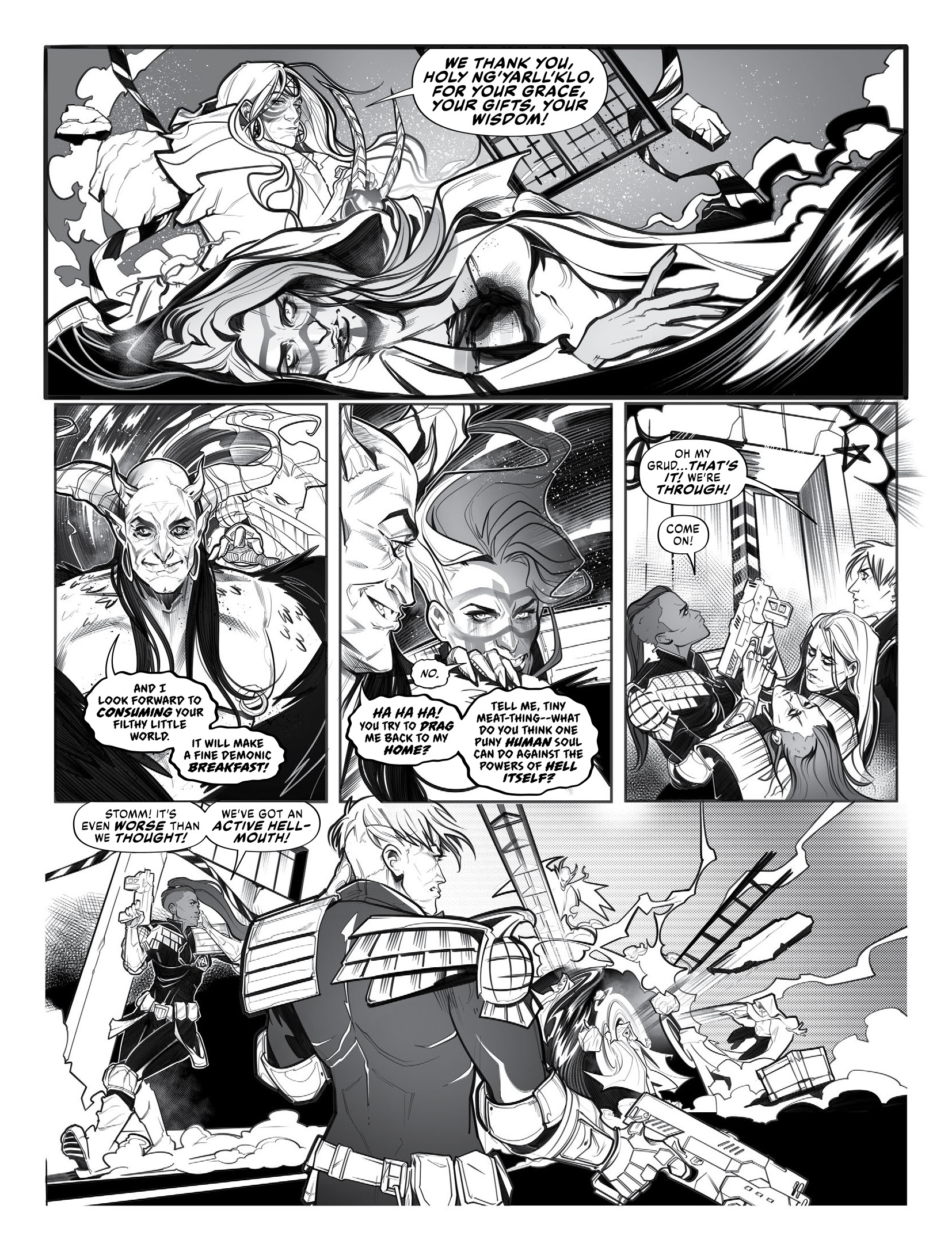 Read online Judge Dredd Megazine (Vol. 5) comic -  Issue #423 - 23