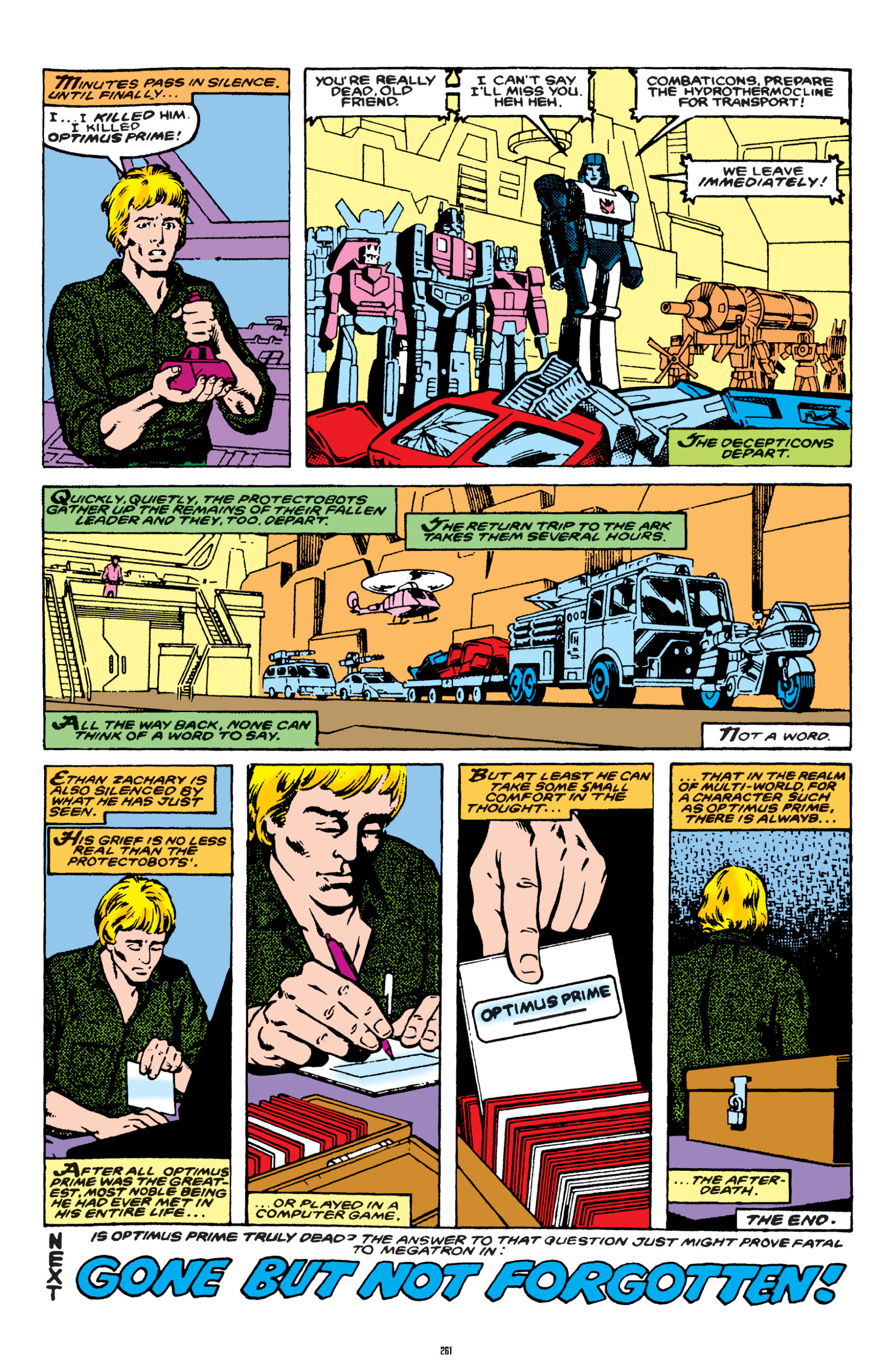 Read online The Transformers Classics comic -  Issue # TPB 2 - 262