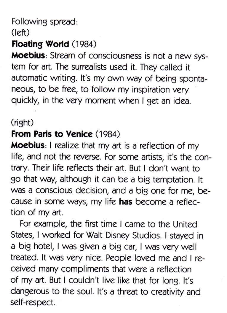 Read online The Art of Moebius comic -  Issue # TPB (Part 1) - 57