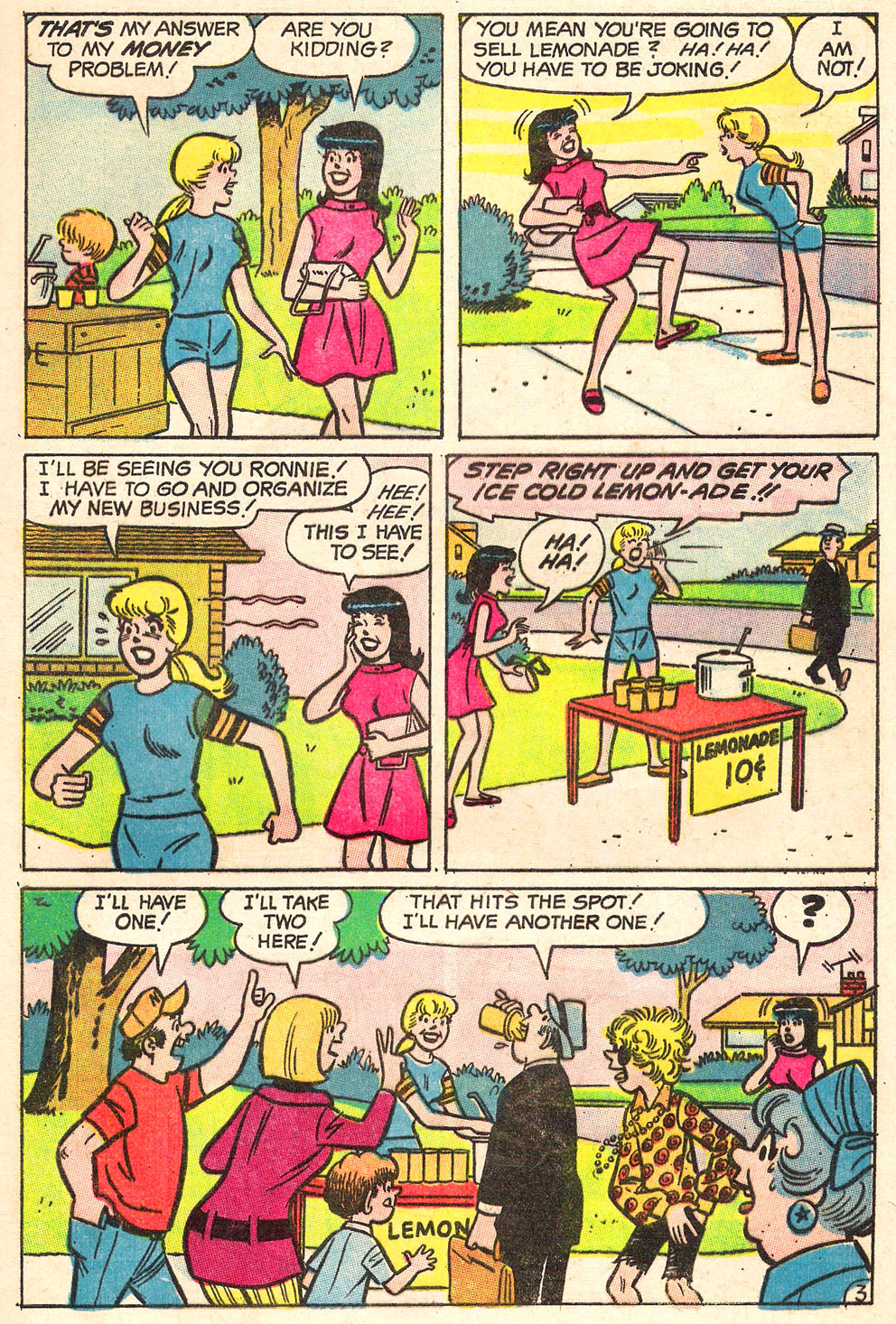 Read online Archie's Girls Betty and Veronica comic -  Issue #155 - 5
