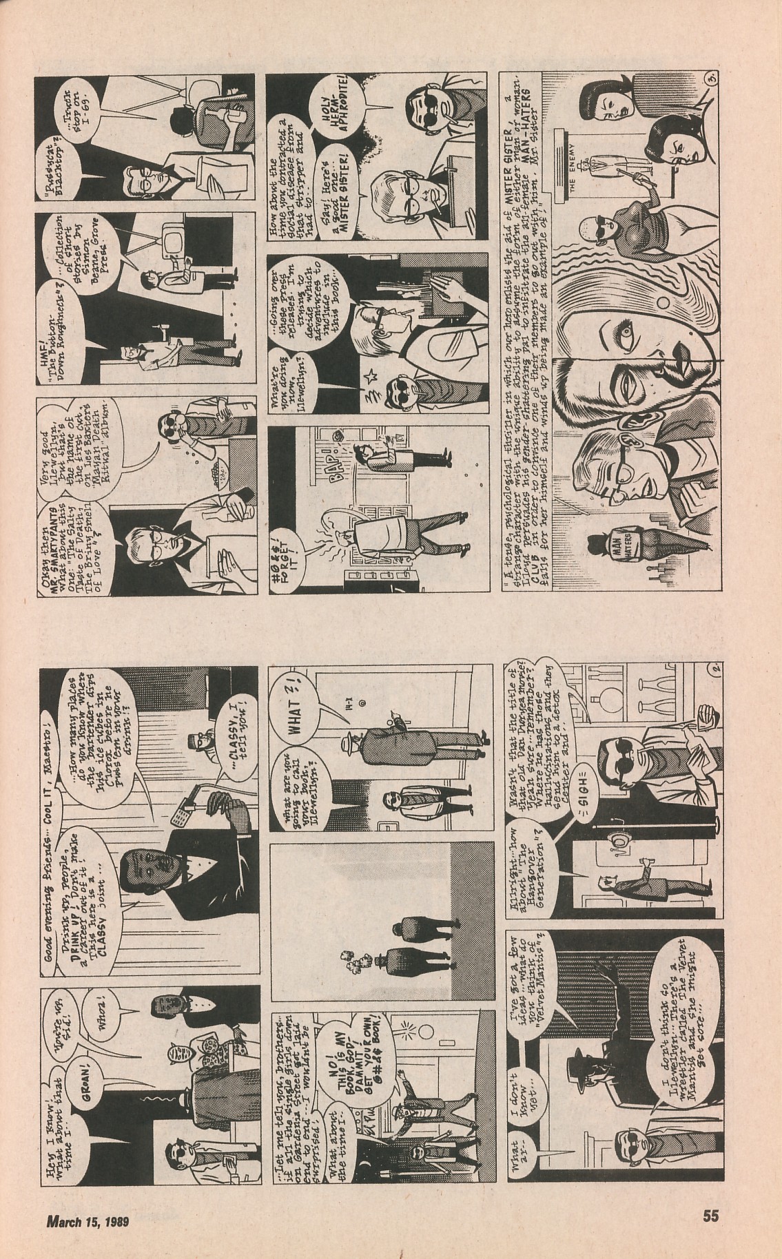 Read online Amazing Heroes comic -  Issue #161 - 55