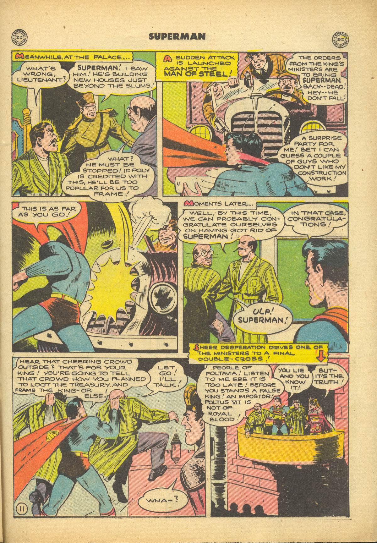 Read online Superman (1939) comic -  Issue #30 - 31