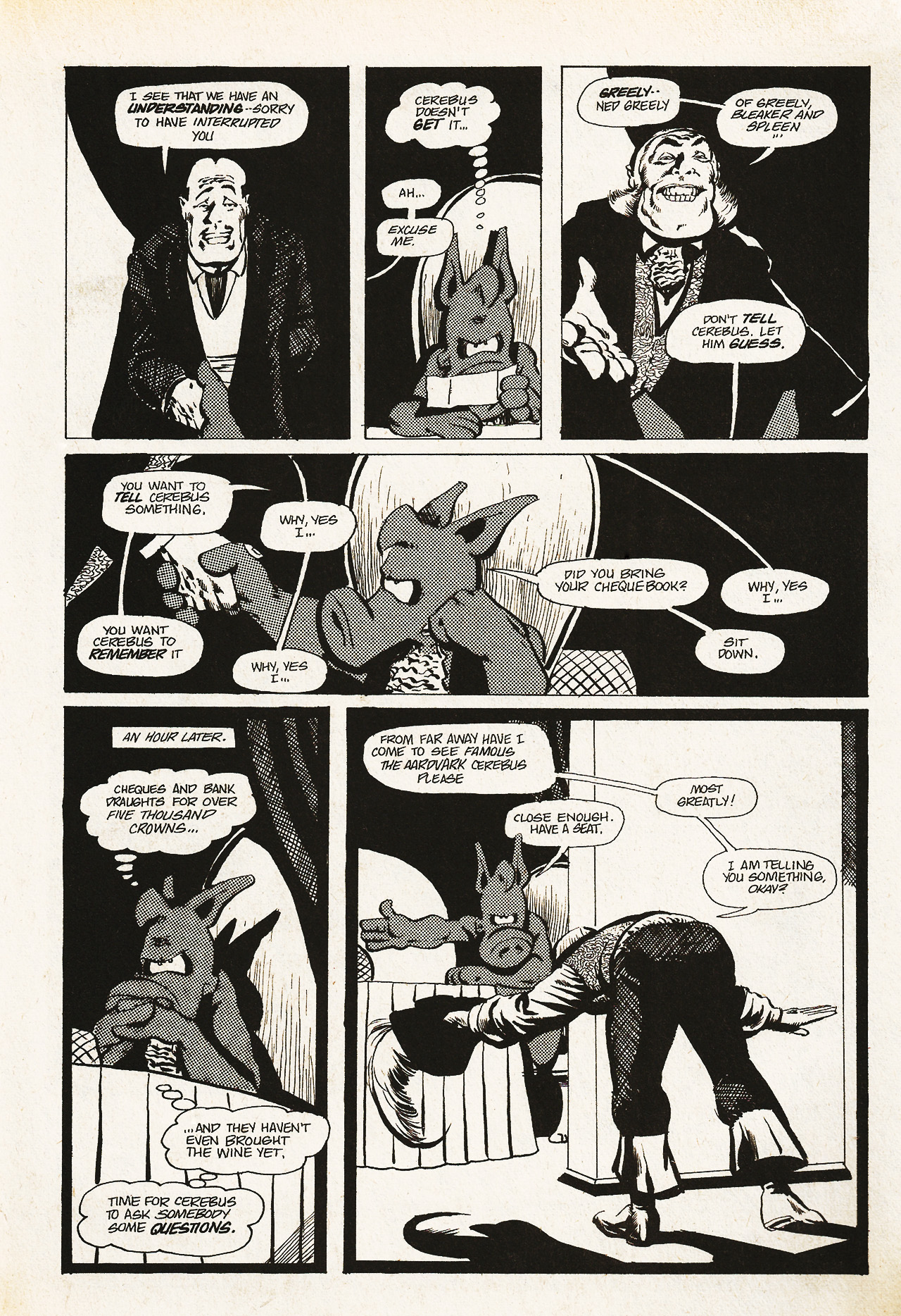 Read online Cerebus comic -  Issue #26 - 9