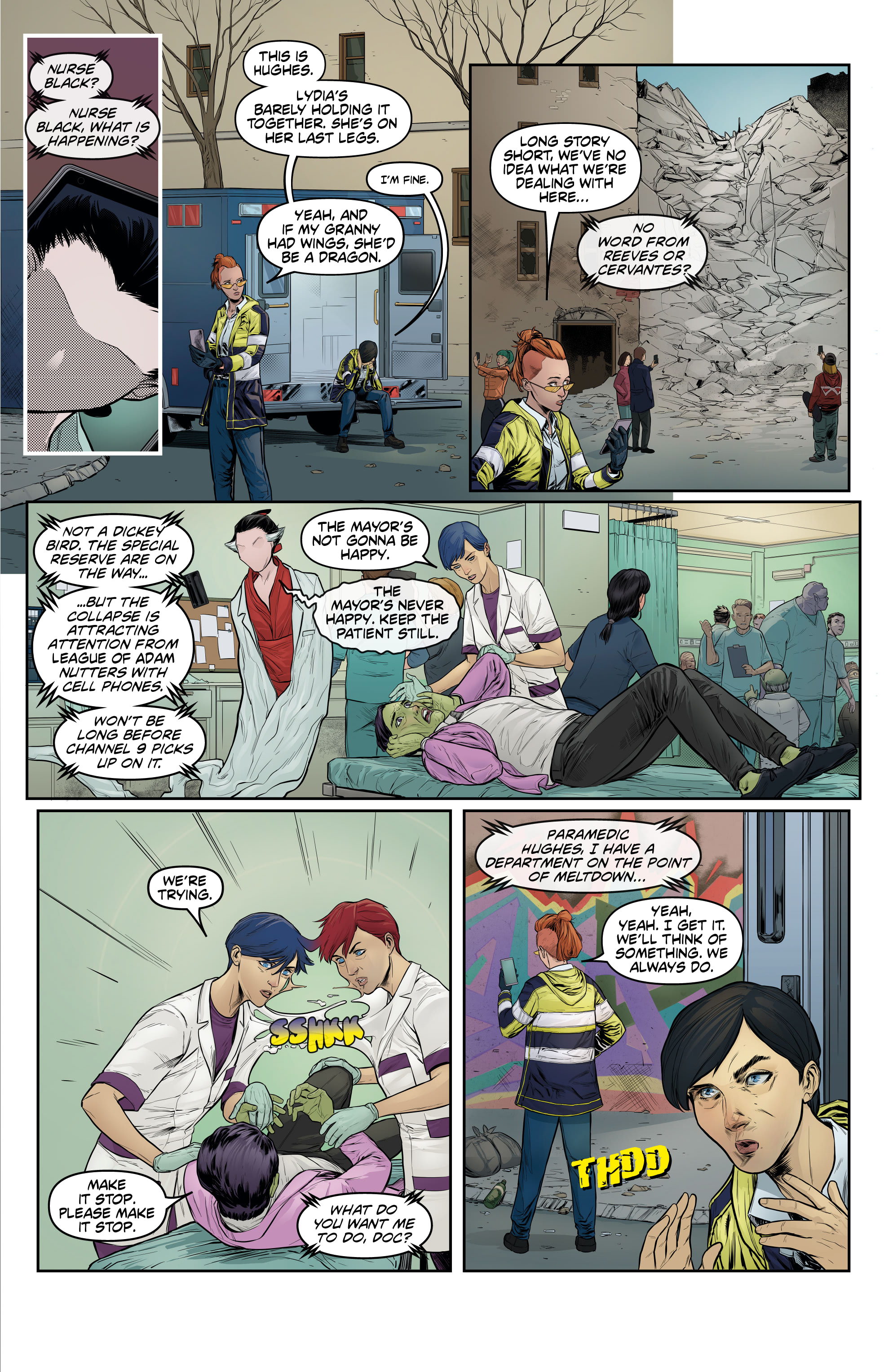 Read online The Ward comic -  Issue #3 - 16