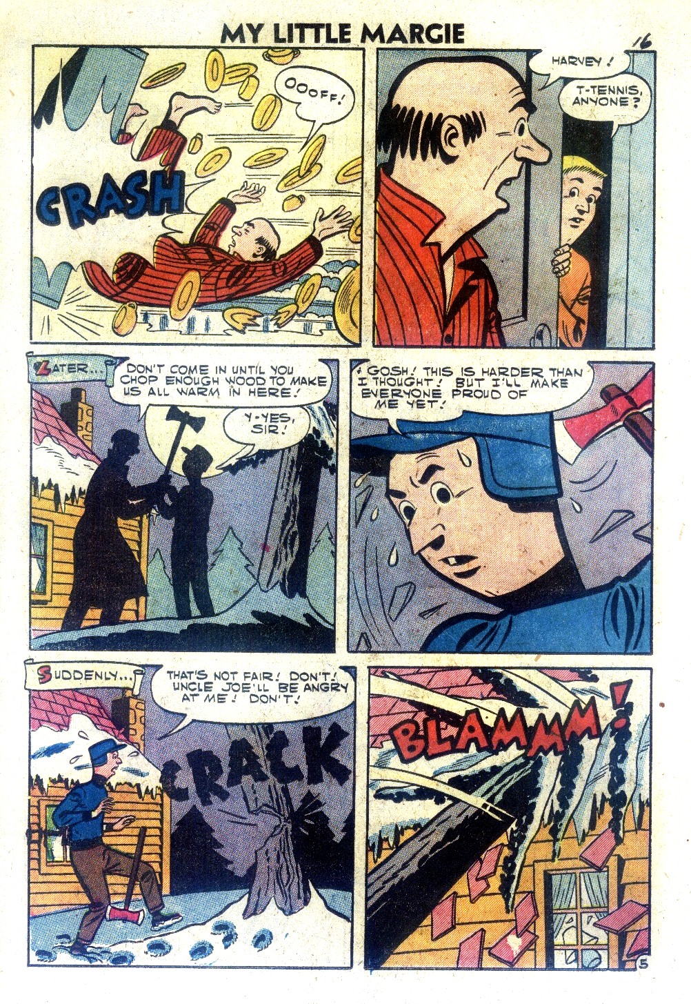 Read online My Little Margie (1954) comic -  Issue #18 - 18