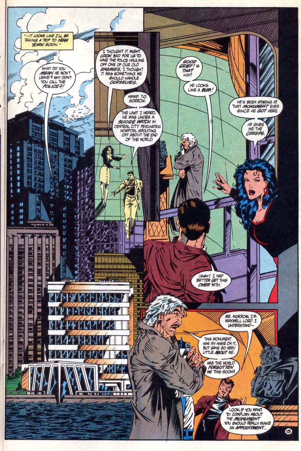 Read online Justice League America comic -  Issue #87 - 16