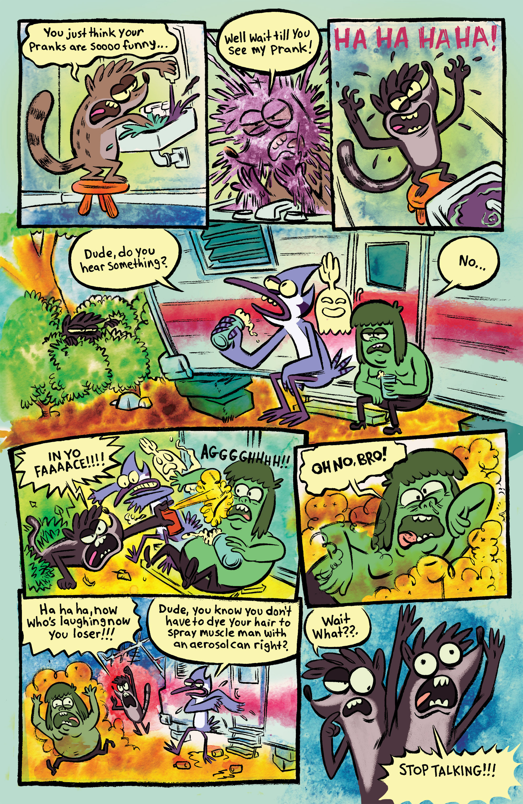 Read online Regular Show comic -  Issue #6 - 22