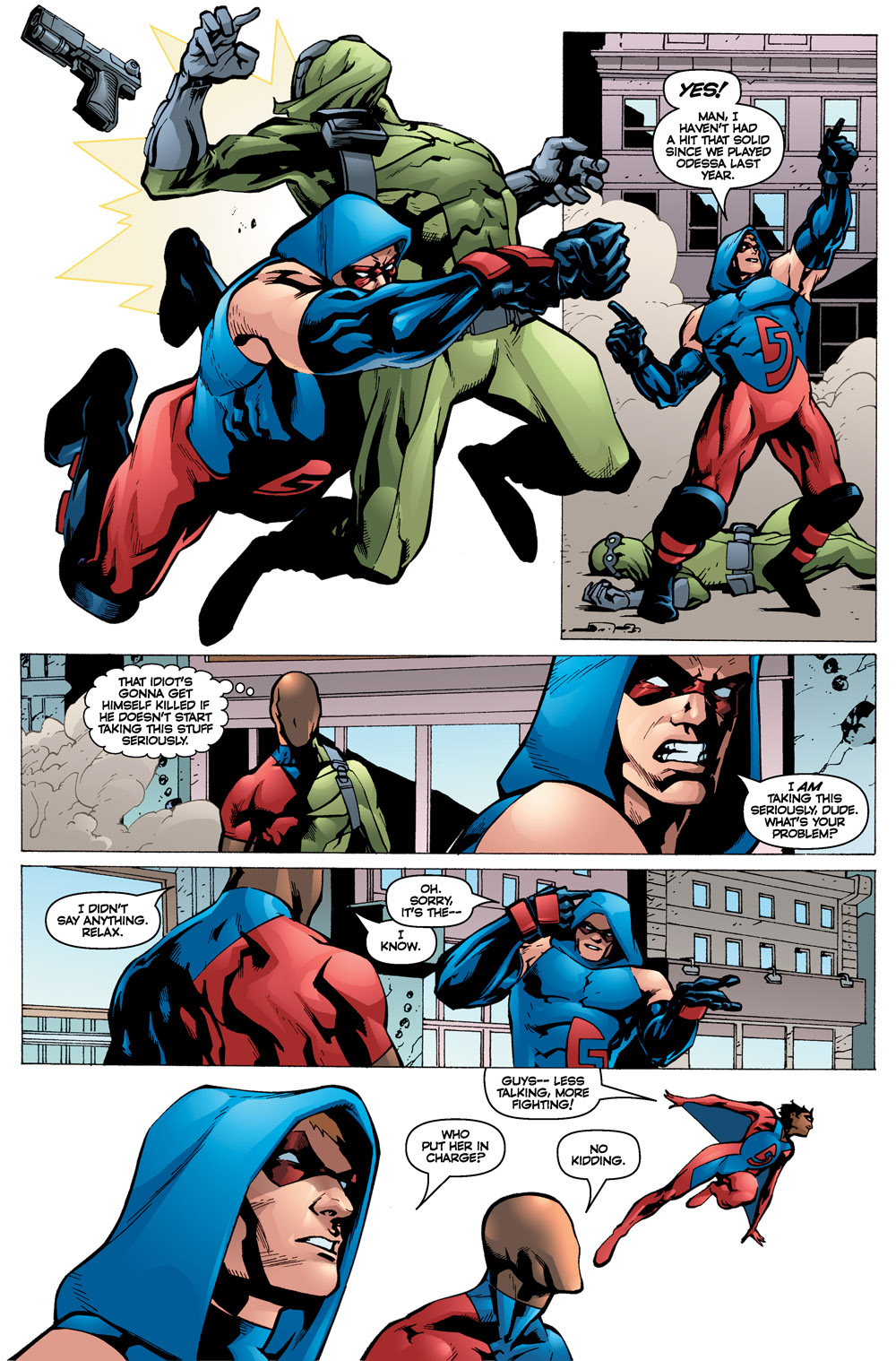 Read online Dynamo 5 comic -  Issue #1 - 8