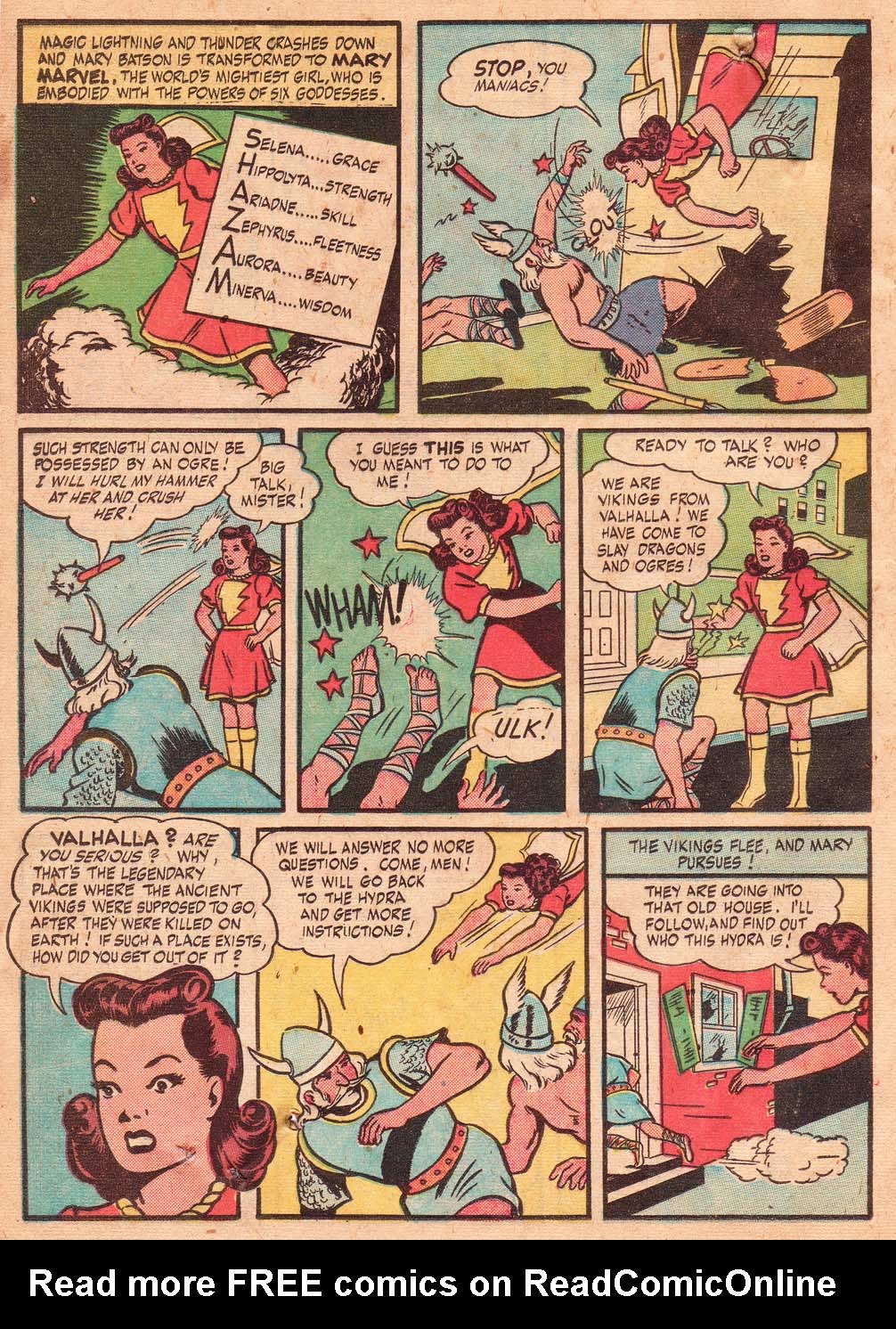 Read online The Marvel Family comic -  Issue #24 - 28