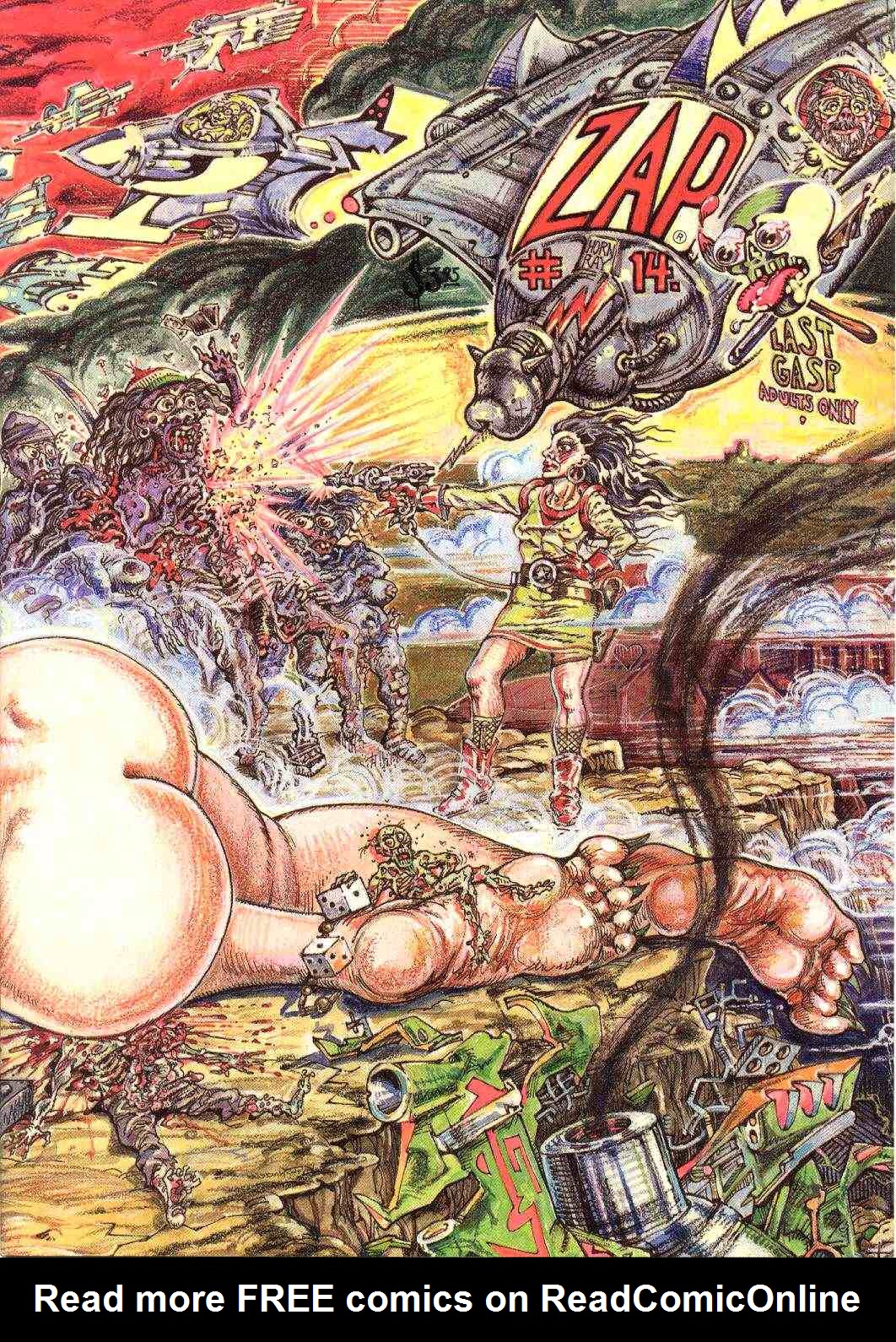 Read online Zap Comix comic -  Issue #14 - 1