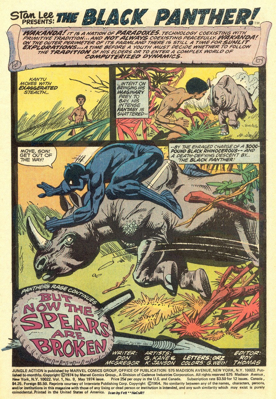 Read online Jungle Action (1972) comic -  Issue #9 - 3