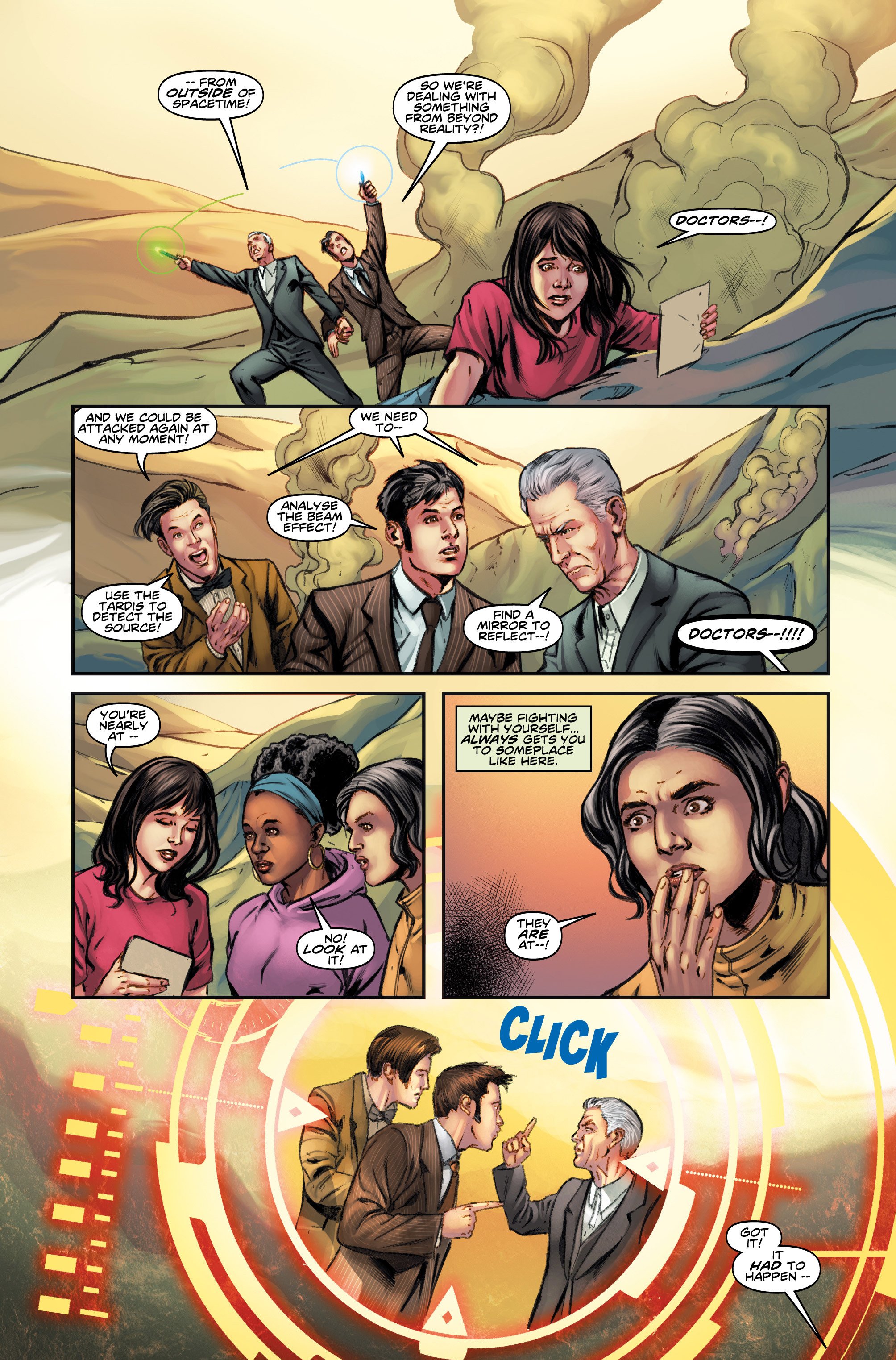 Read online Doctor Who Event 2015: Four Doctors comic -  Issue #2 - 27