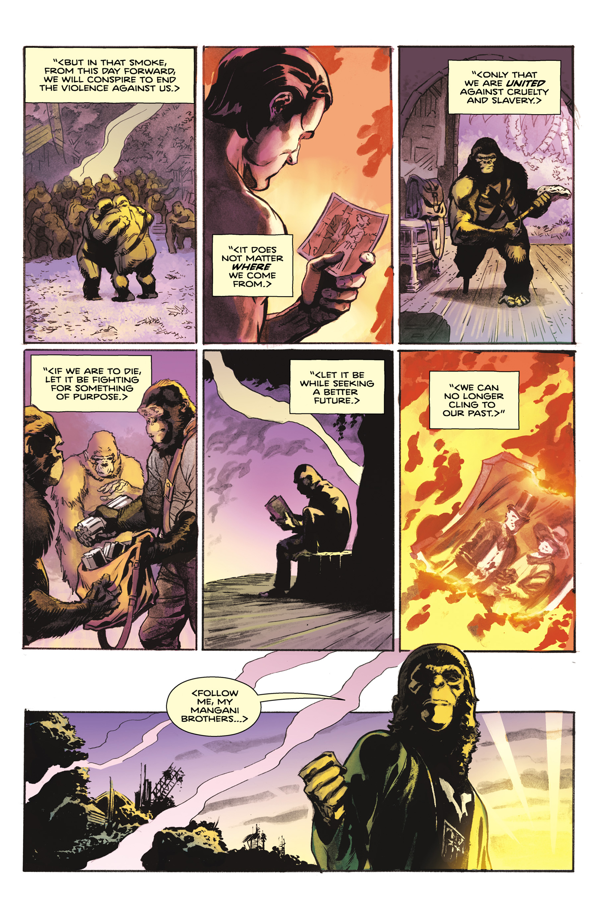 Read online Tarzan On the Planet of the Apes comic -  Issue #3 - 11