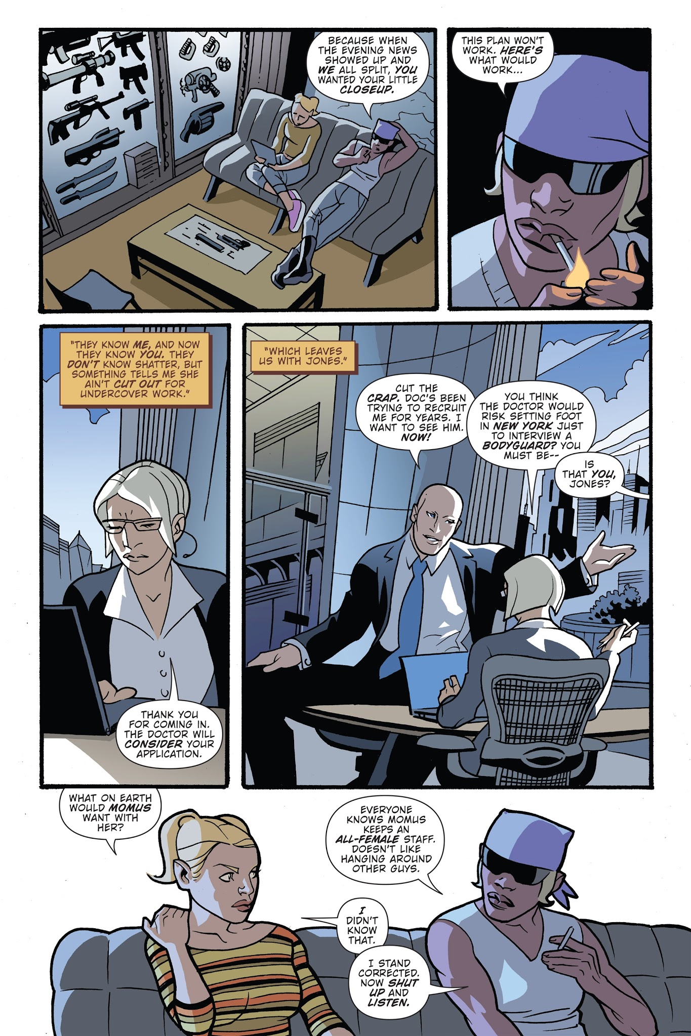 Read online Heroines comic -  Issue # TPB - 55