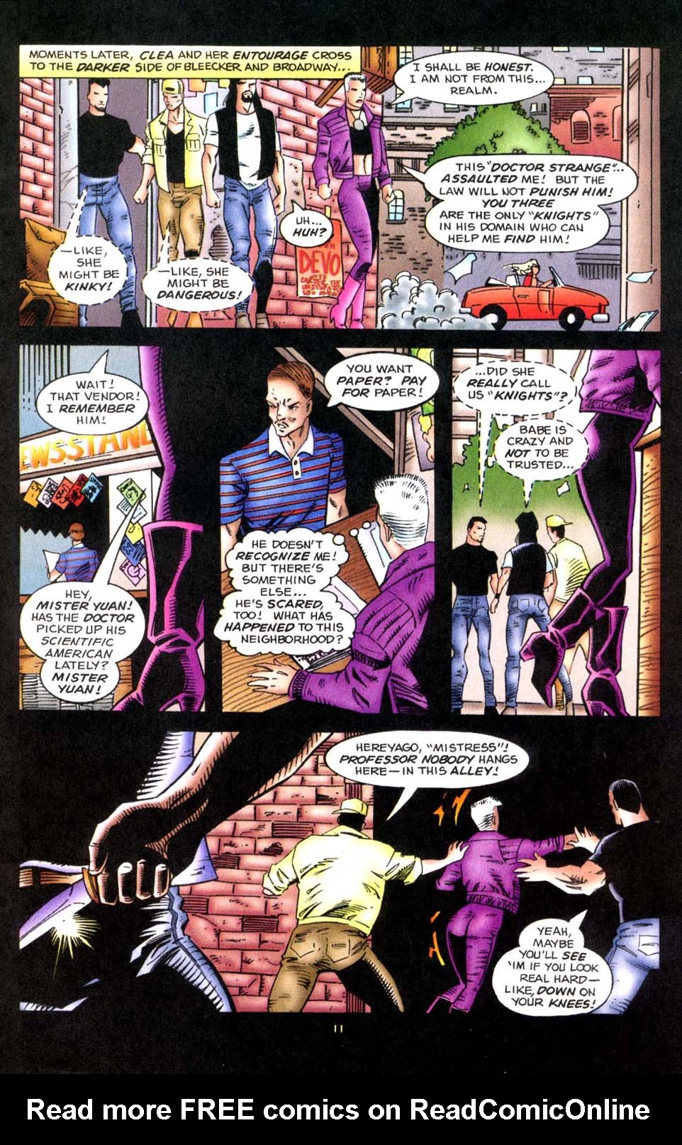 Read online Doctor Strange: Sorcerer Supreme comic -  Issue #67 - 9