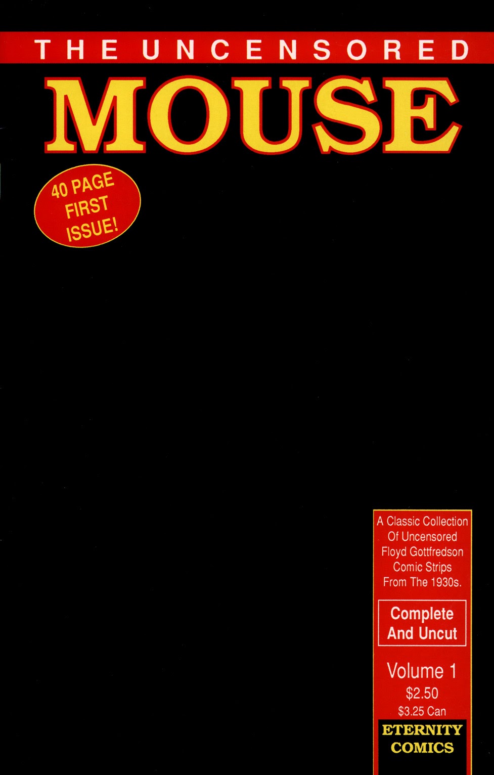 Read online The Uncensored Mouse comic -  Issue #1 - 1