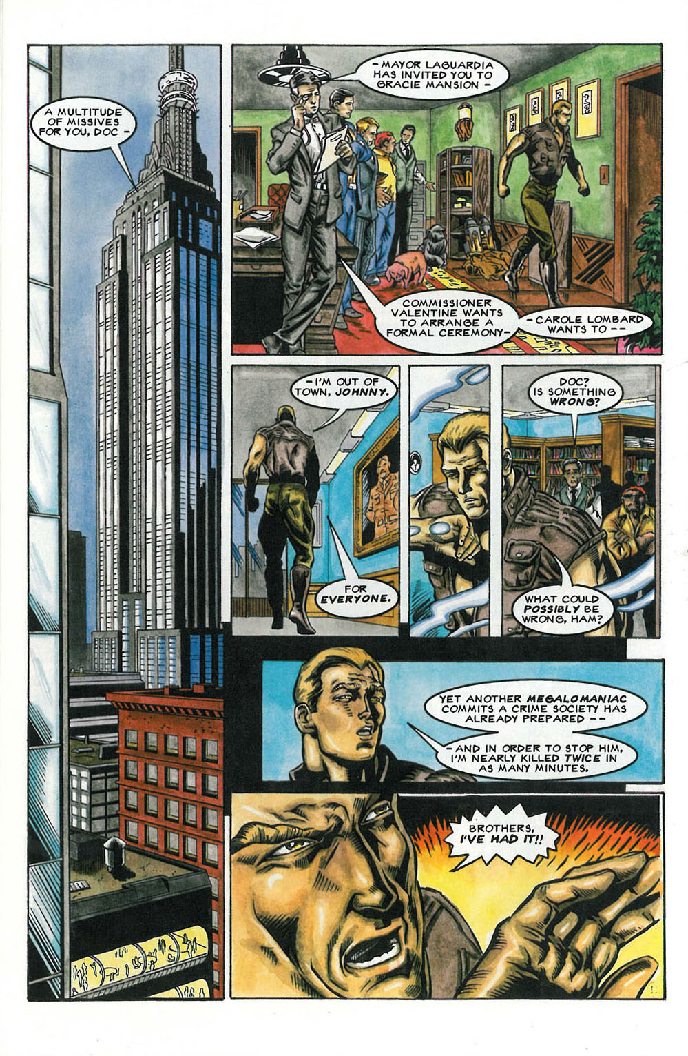 Read online Doc Savage: The Man of Bronze comic -  Issue #1 - 14