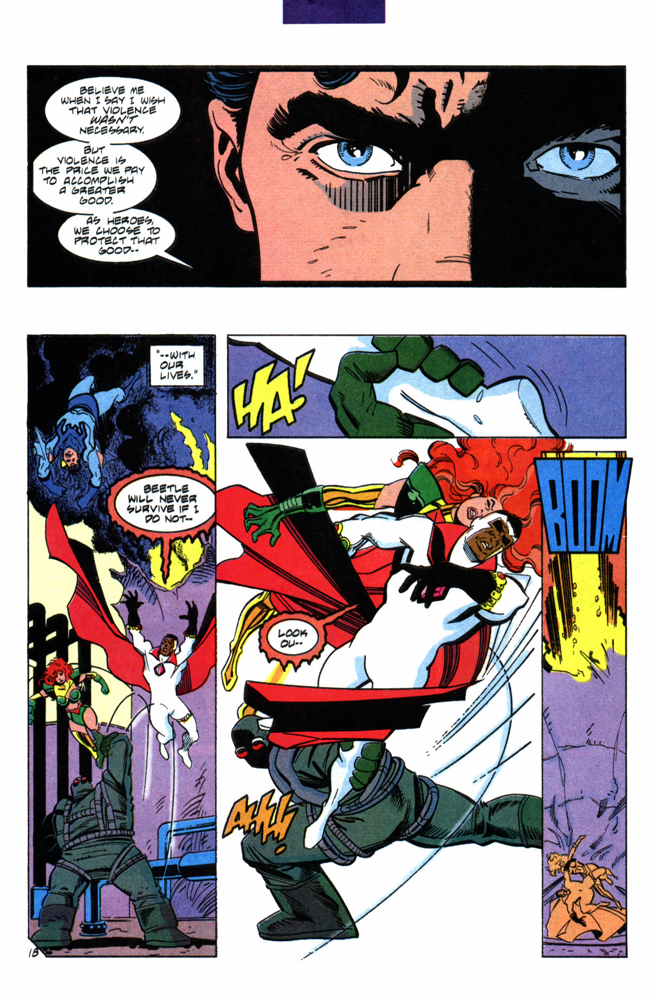 Read online Justice League America comic -  Issue #69 - 21