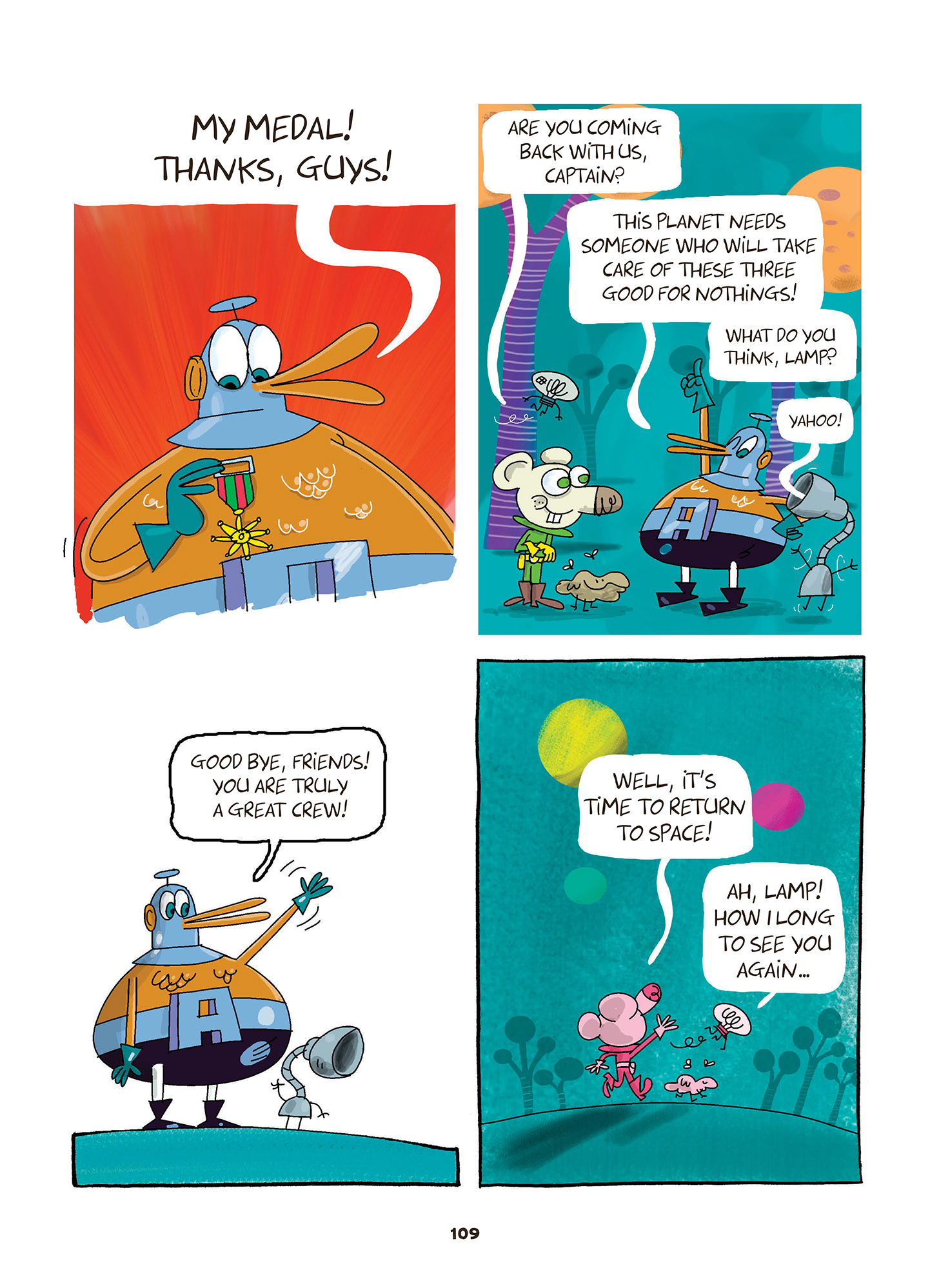 Read online Astro Mouse and Light Bulb comic -  Issue # TPB - 111