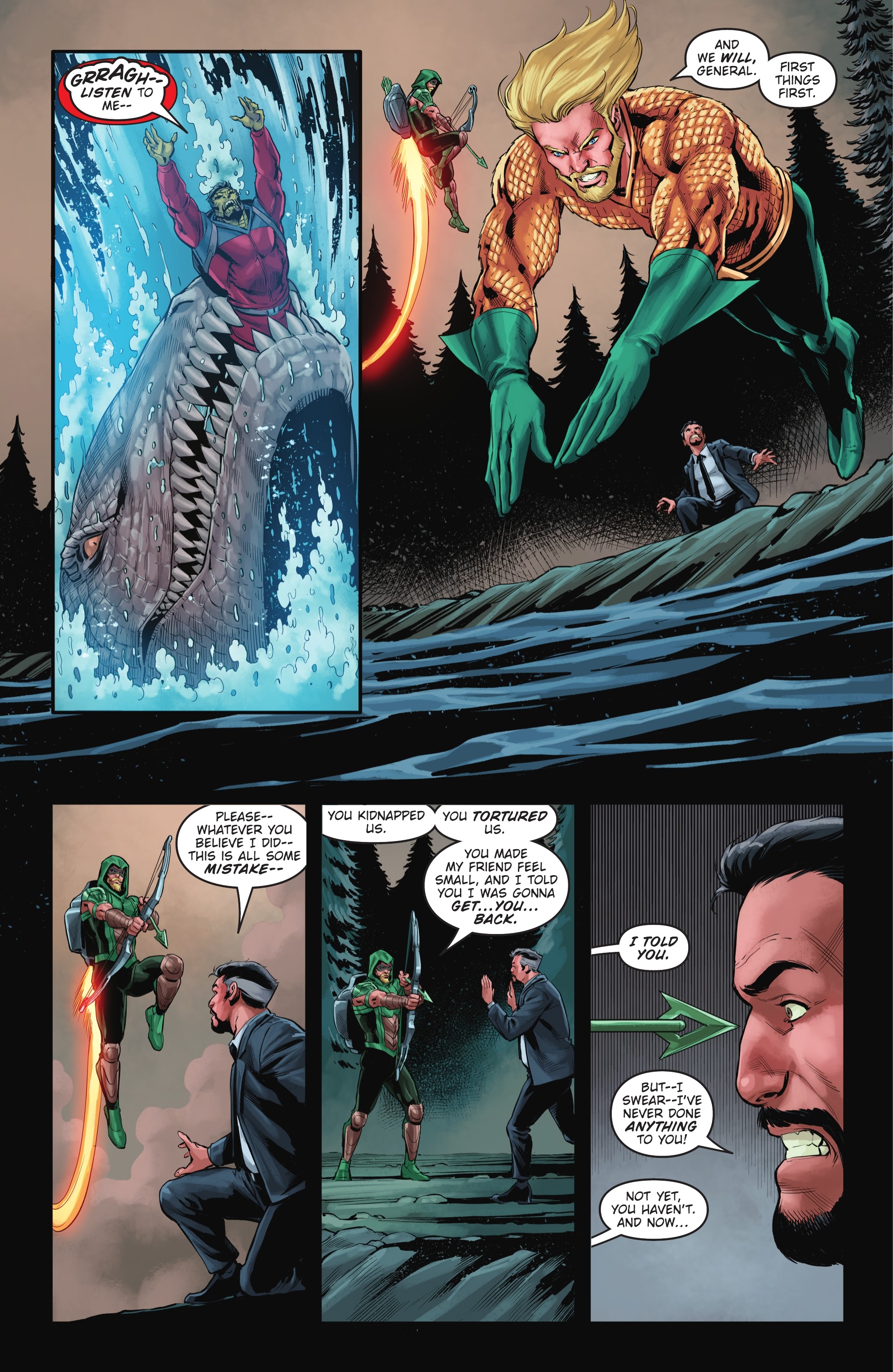 Read online Aquaman/Green Arrow - Deep Target comic -  Issue #6 - 13