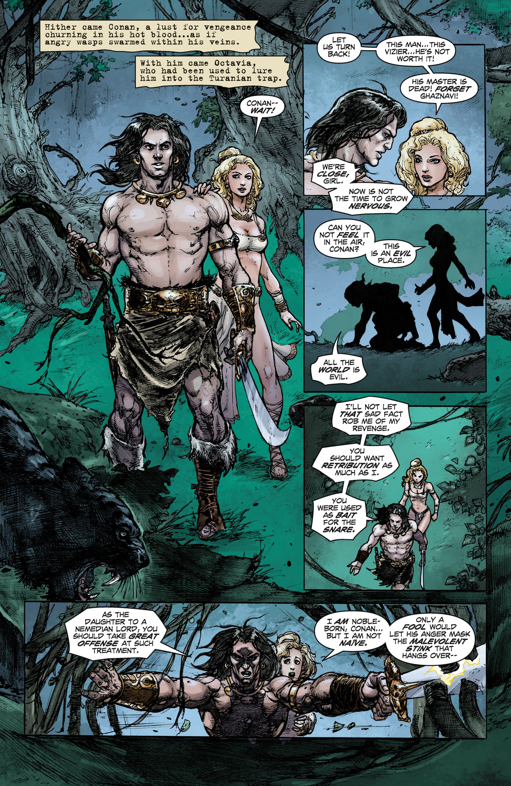 Read online Conan Chronicles Epic Collection comic -  Issue # TPB Blood In His Wake (Part 4) - 86