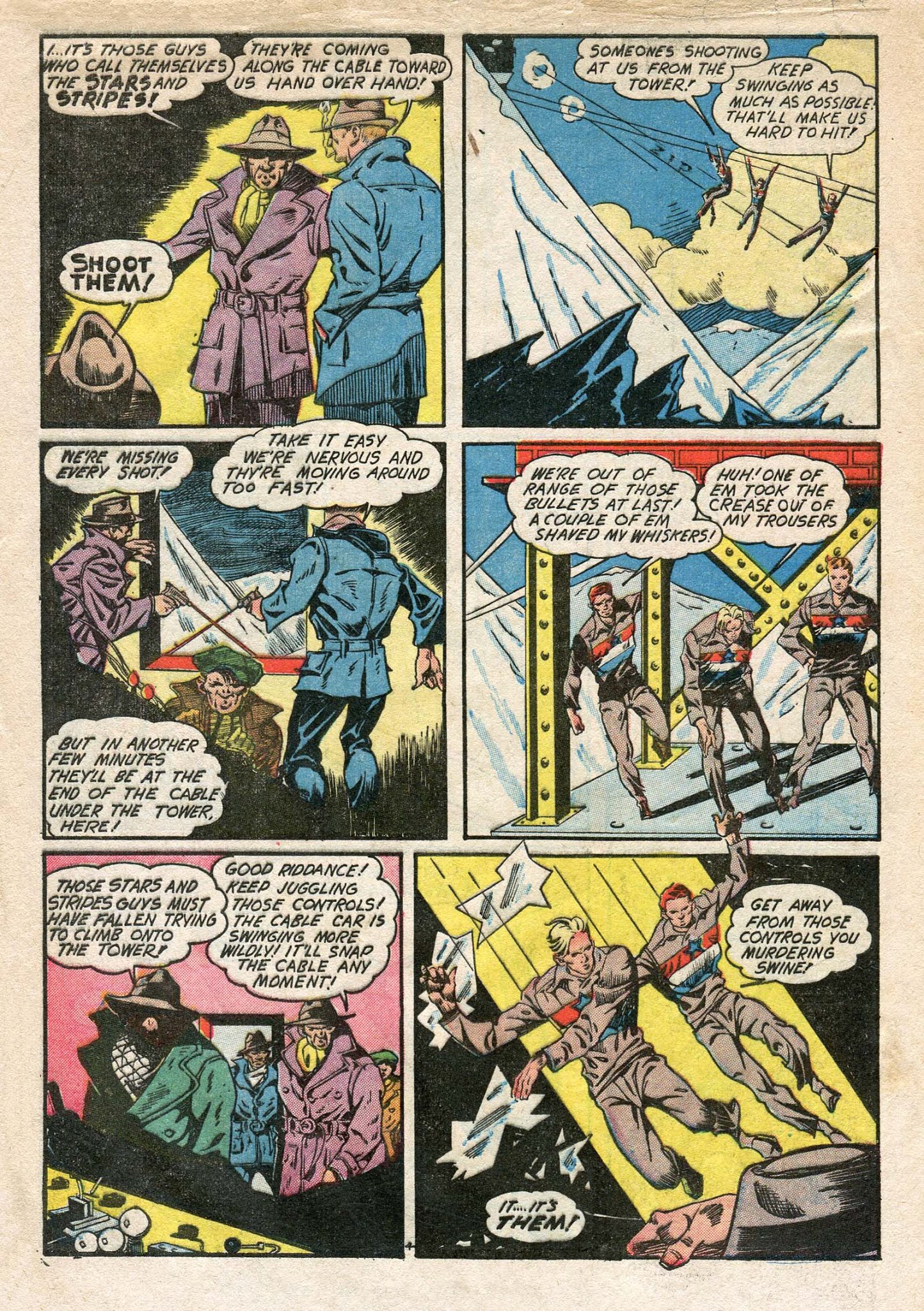 Read online Stars and Stripes Comics comic -  Issue #6 - 5