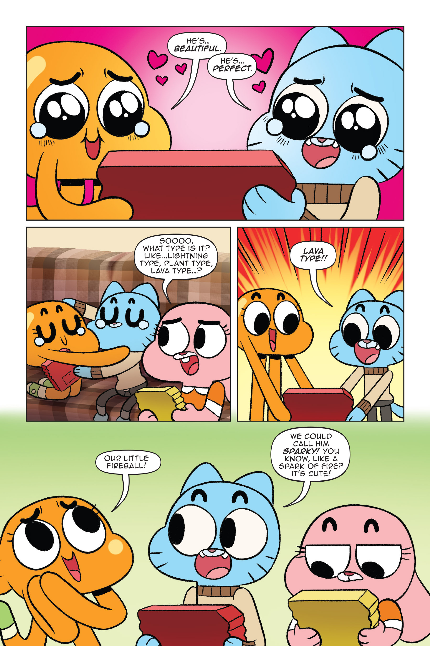 Read online The Amazing World of Gumball: Cheat Code comic -  Issue # Full - 12
