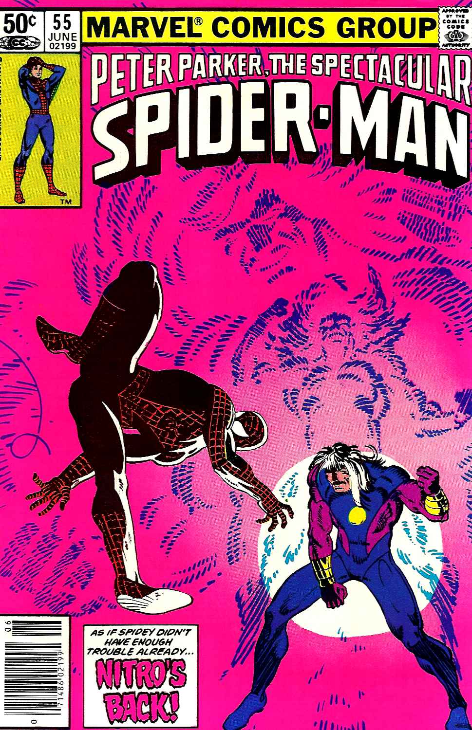 Read online The Spectacular Spider-Man (1976) comic -  Issue #55 - 1