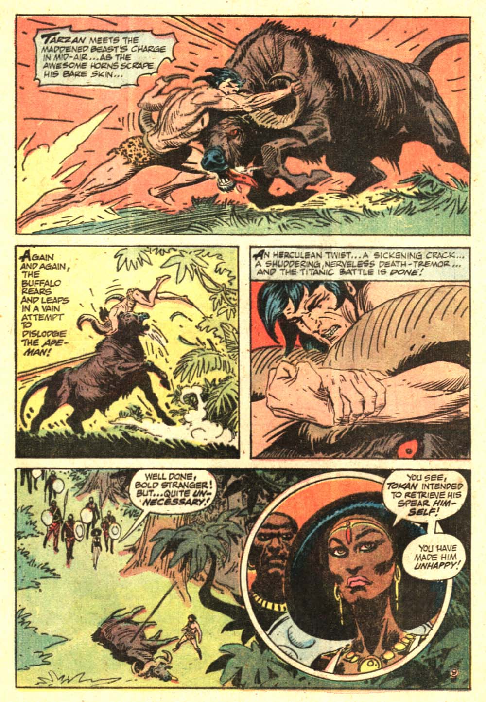 Read online Tarzan (1972) comic -  Issue #217 - 12