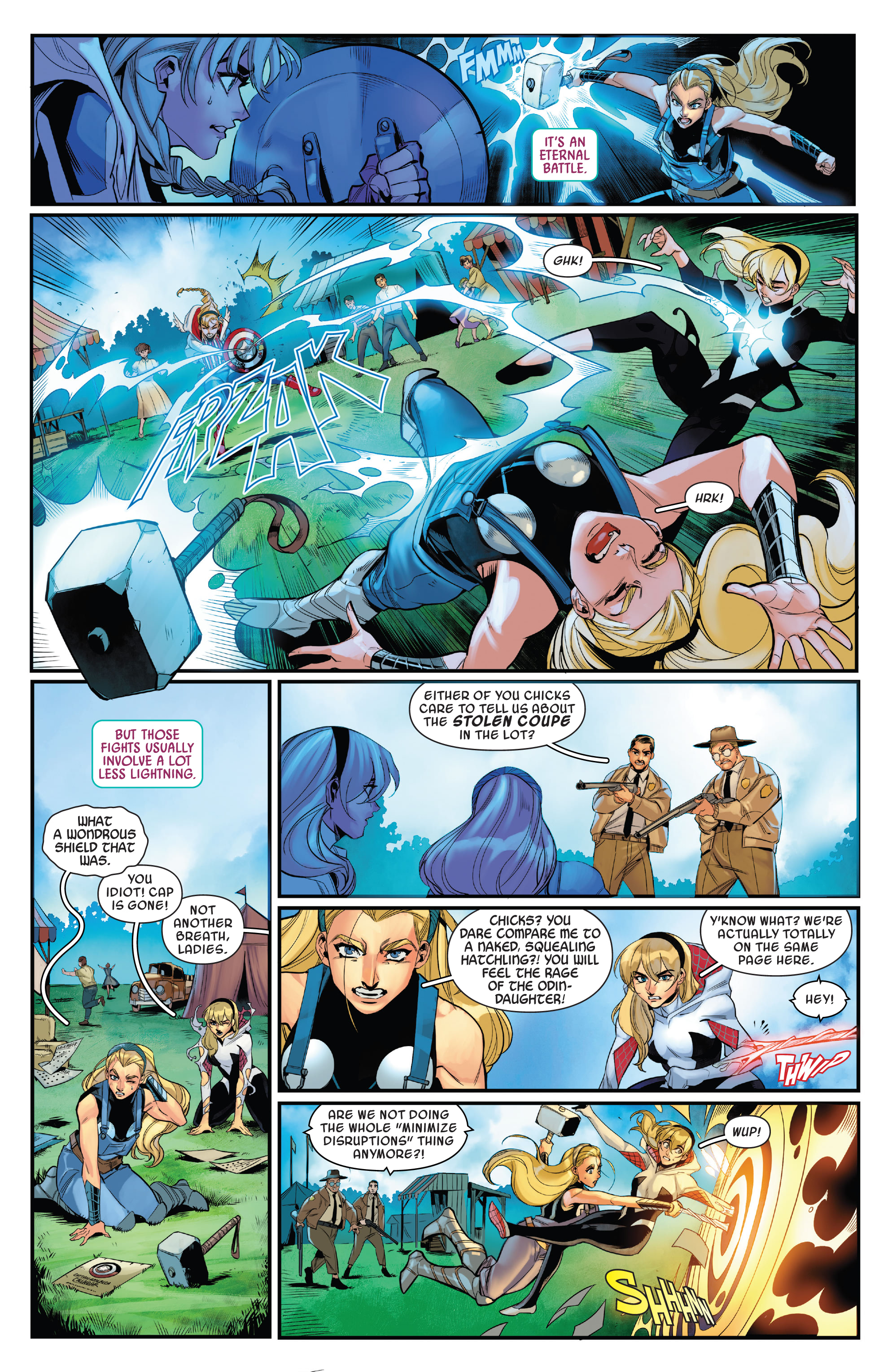 Read online Spider-Gwen: Gwenverse comic -  Issue #2 - 9