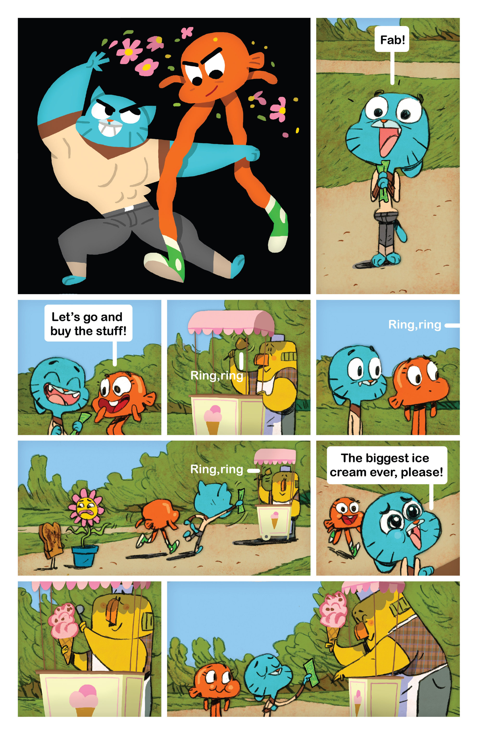 Read online The Amazing World of Gumball comic -  Issue #5 - 18