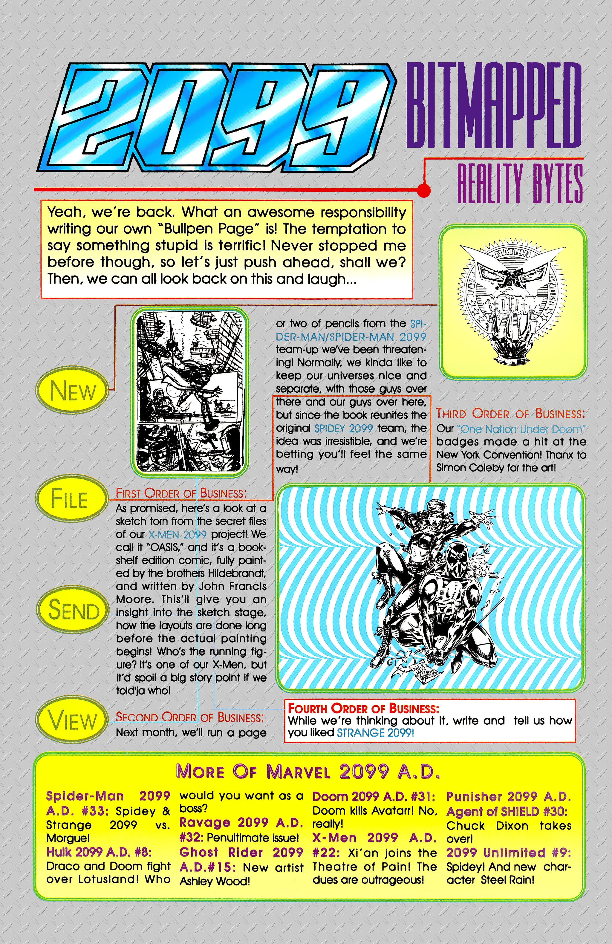 Read online X-Men 2099 comic -  Issue #22 - 25