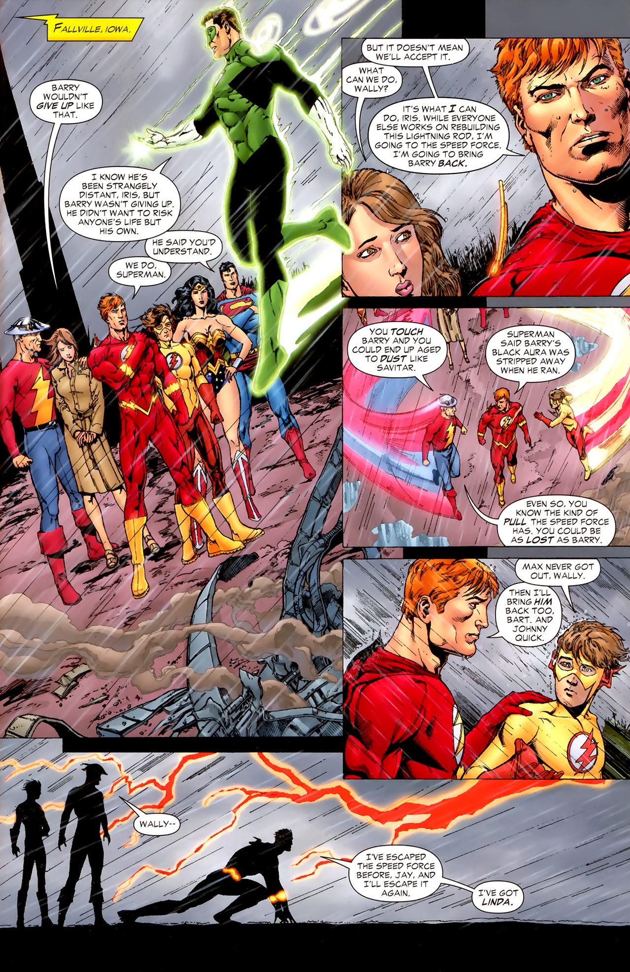 Read online The Flash: Rebirth comic -  Issue #4 - 9