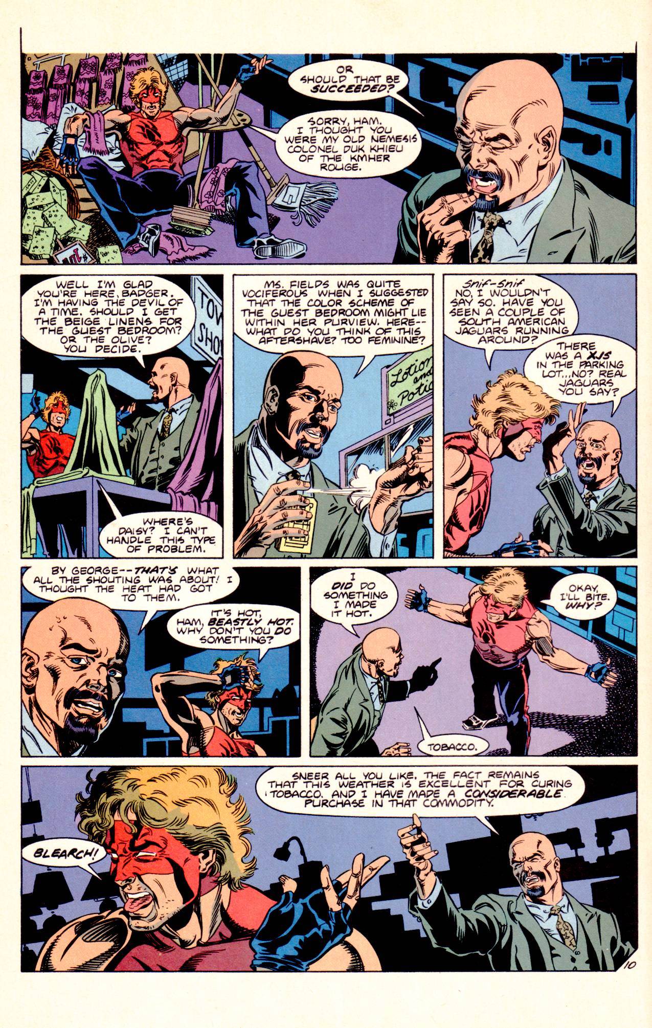 Read online The Badger comic -  Issue #9 - 12