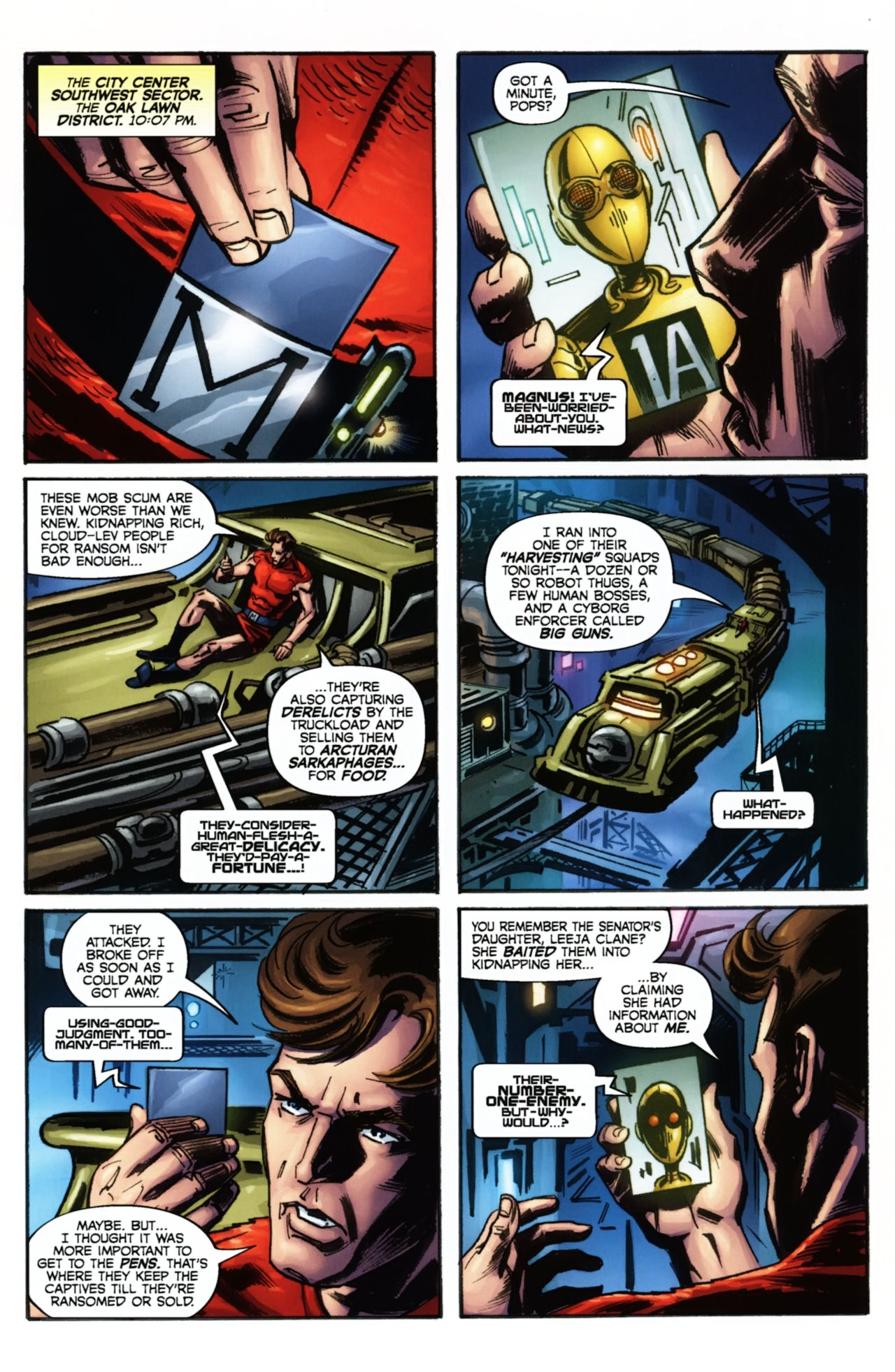 Read online Magnus, Robot Fighter (2010) comic -  Issue #2 - 7