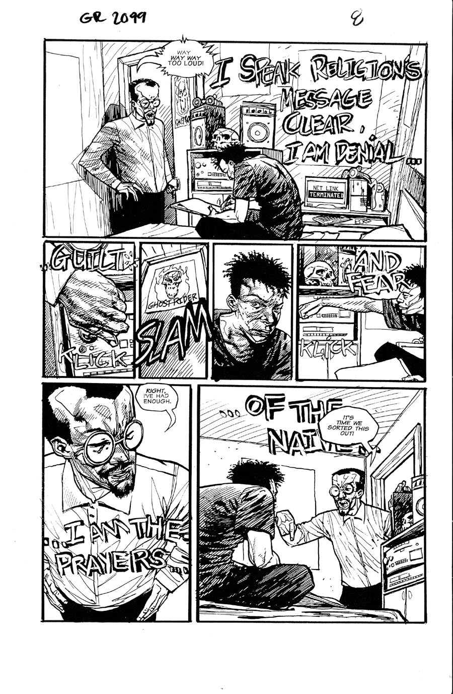 Read online Ghost Rider 2099: Daddy Dearest comic -  Issue # Full - 8