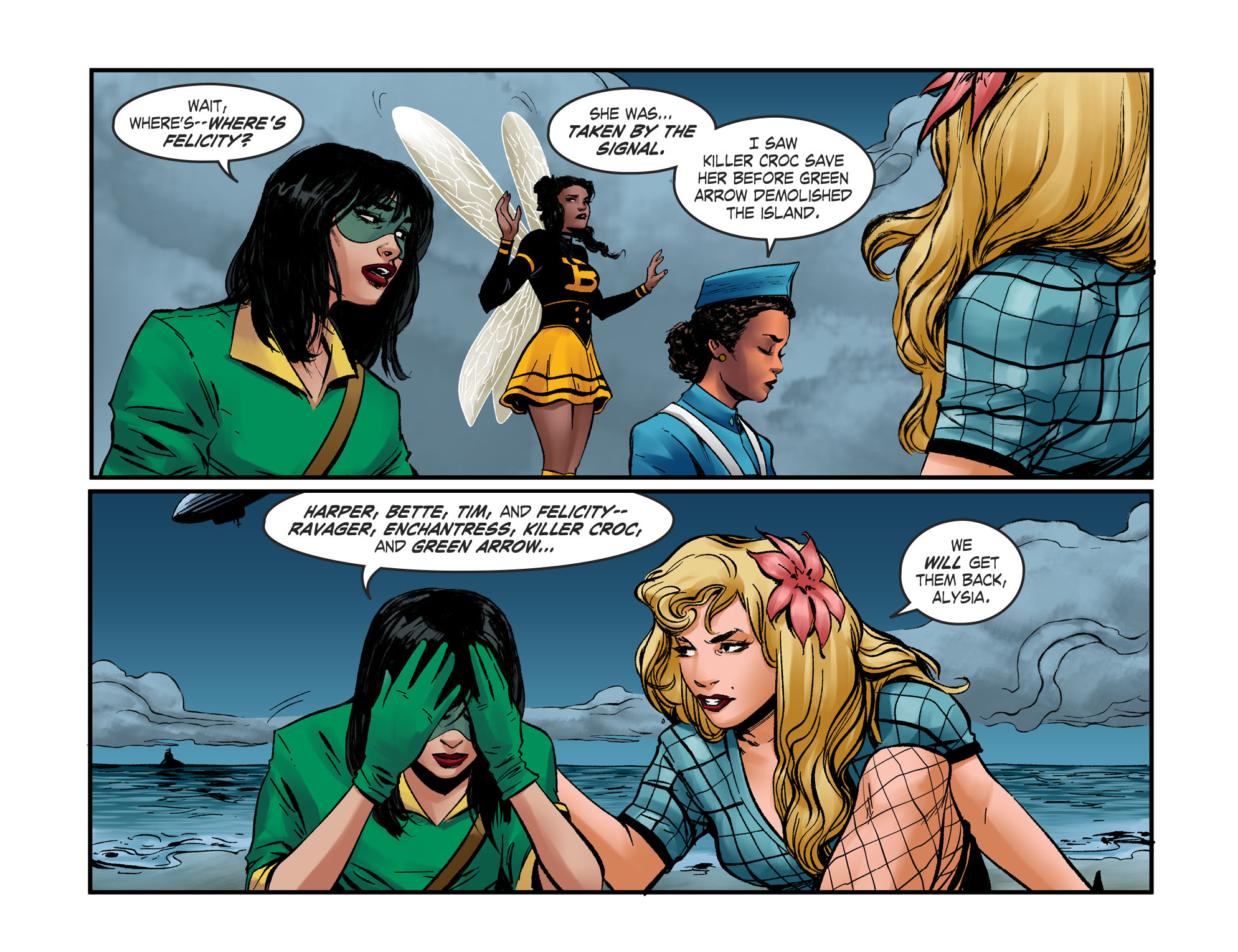 Read online Bombshells: United comic -  Issue #30 - 20