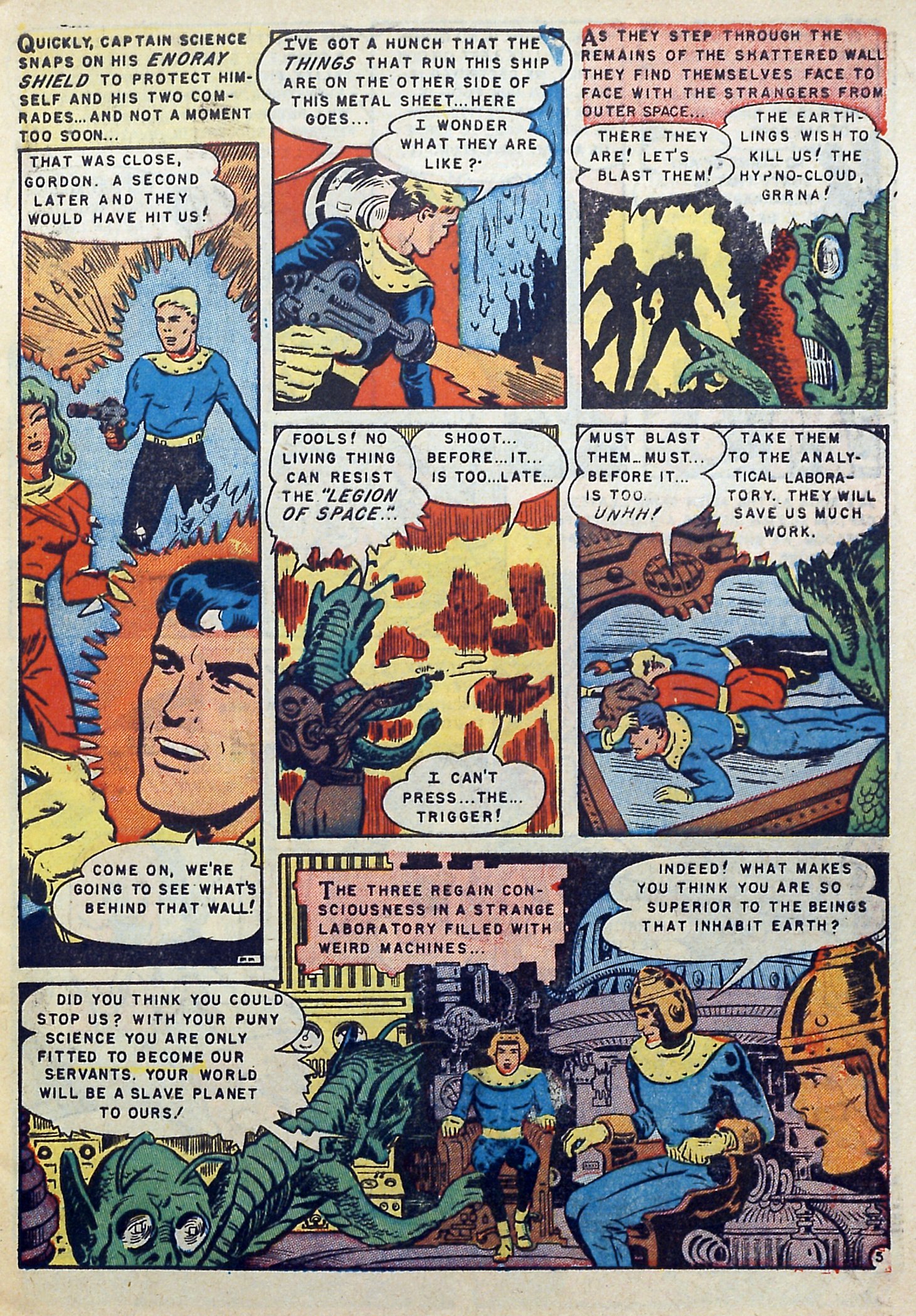 Read online Captain Science comic -  Issue #7 - 7