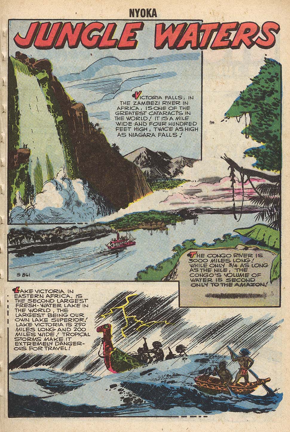 Read online Nyoka the Jungle Girl (1955) comic -  Issue #19 - 9