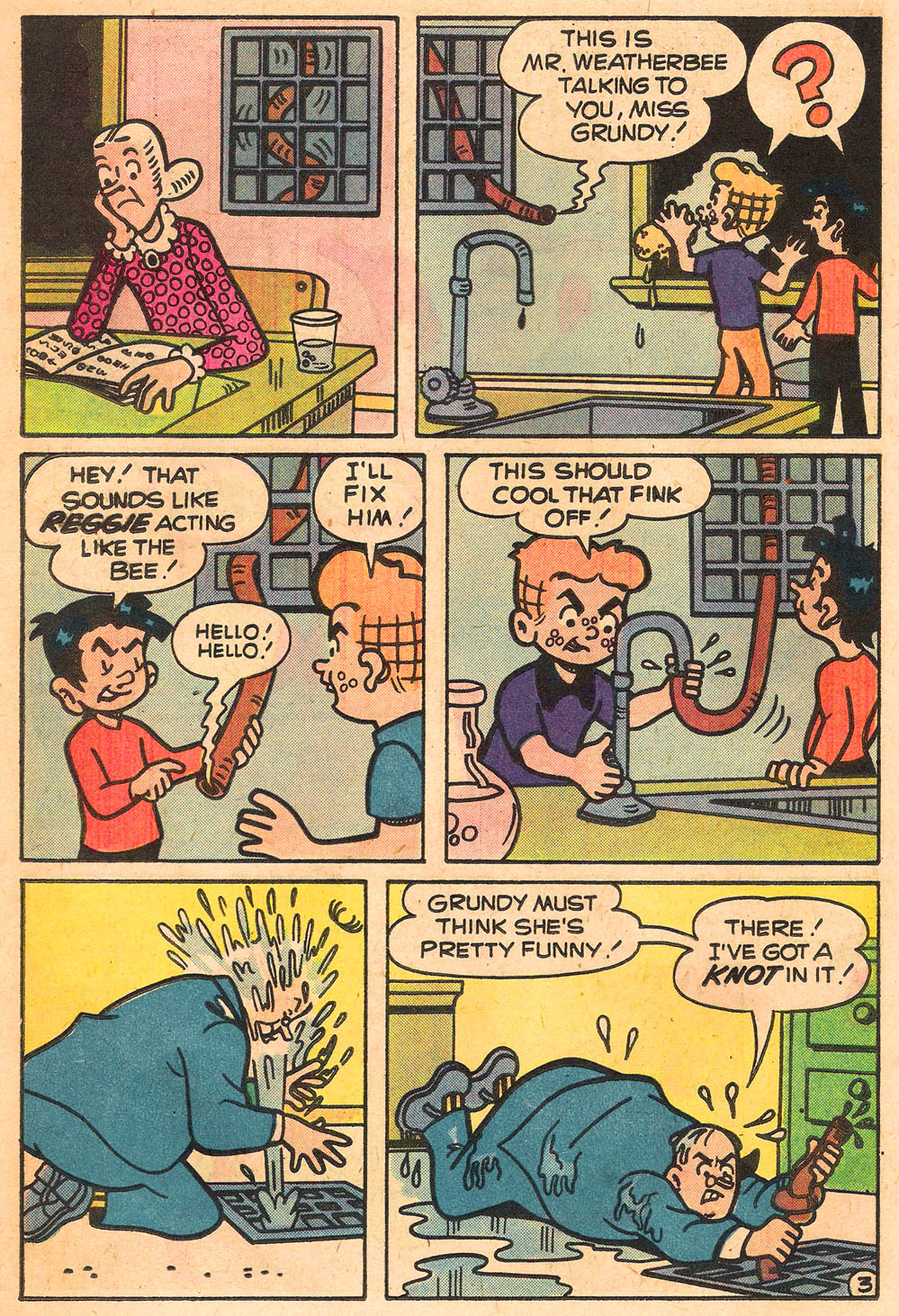 Read online Archie's TV Laugh-Out comic -  Issue #51 - 22