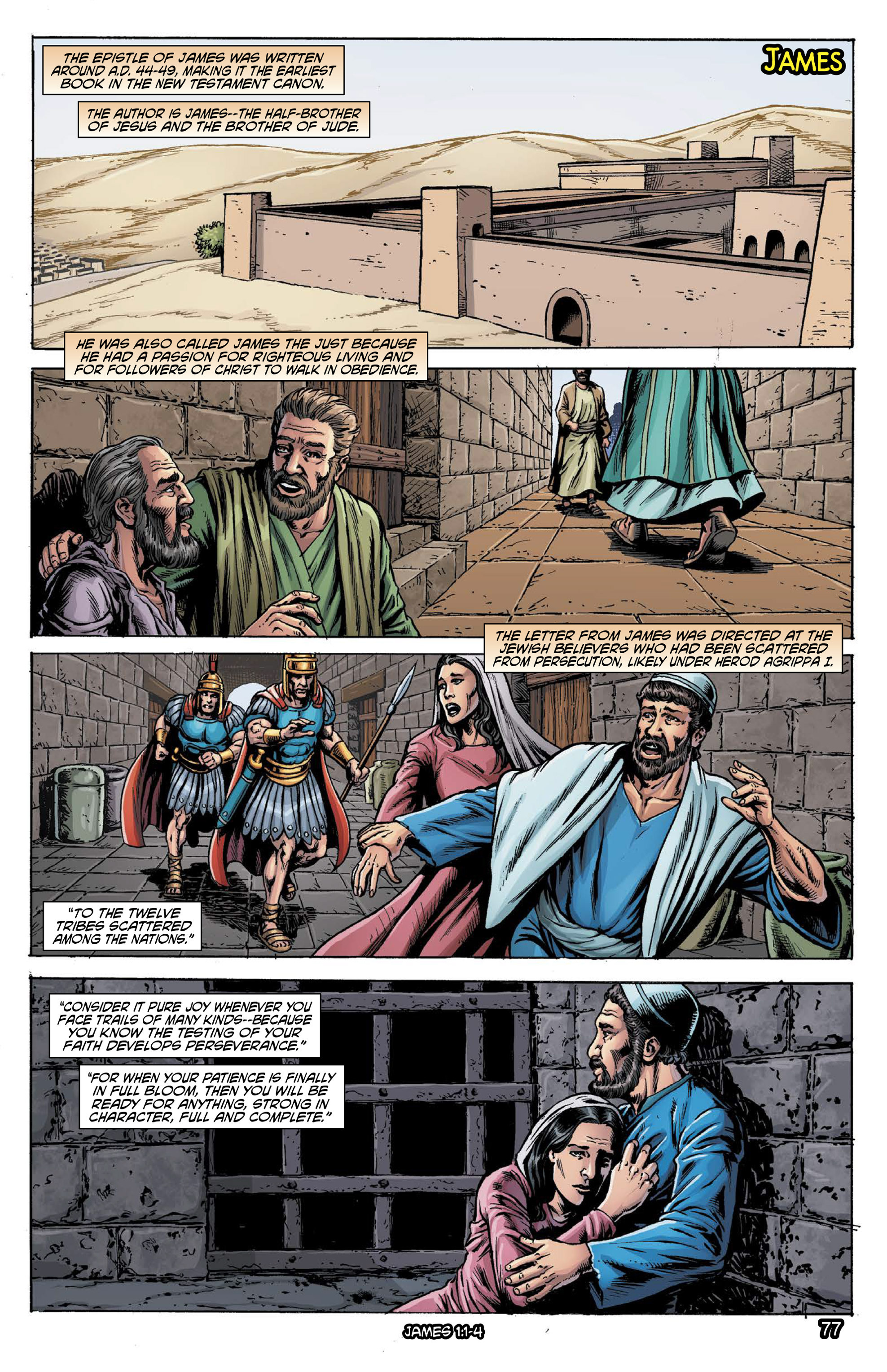 Read online The Kingstone Bible comic -  Issue #11 - 80