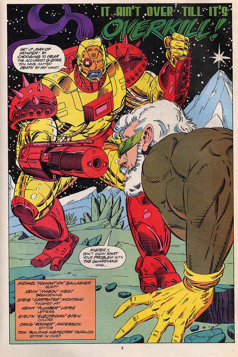 Read online Guardians of the Galaxy (1990) comic -  Issue #48 - 3