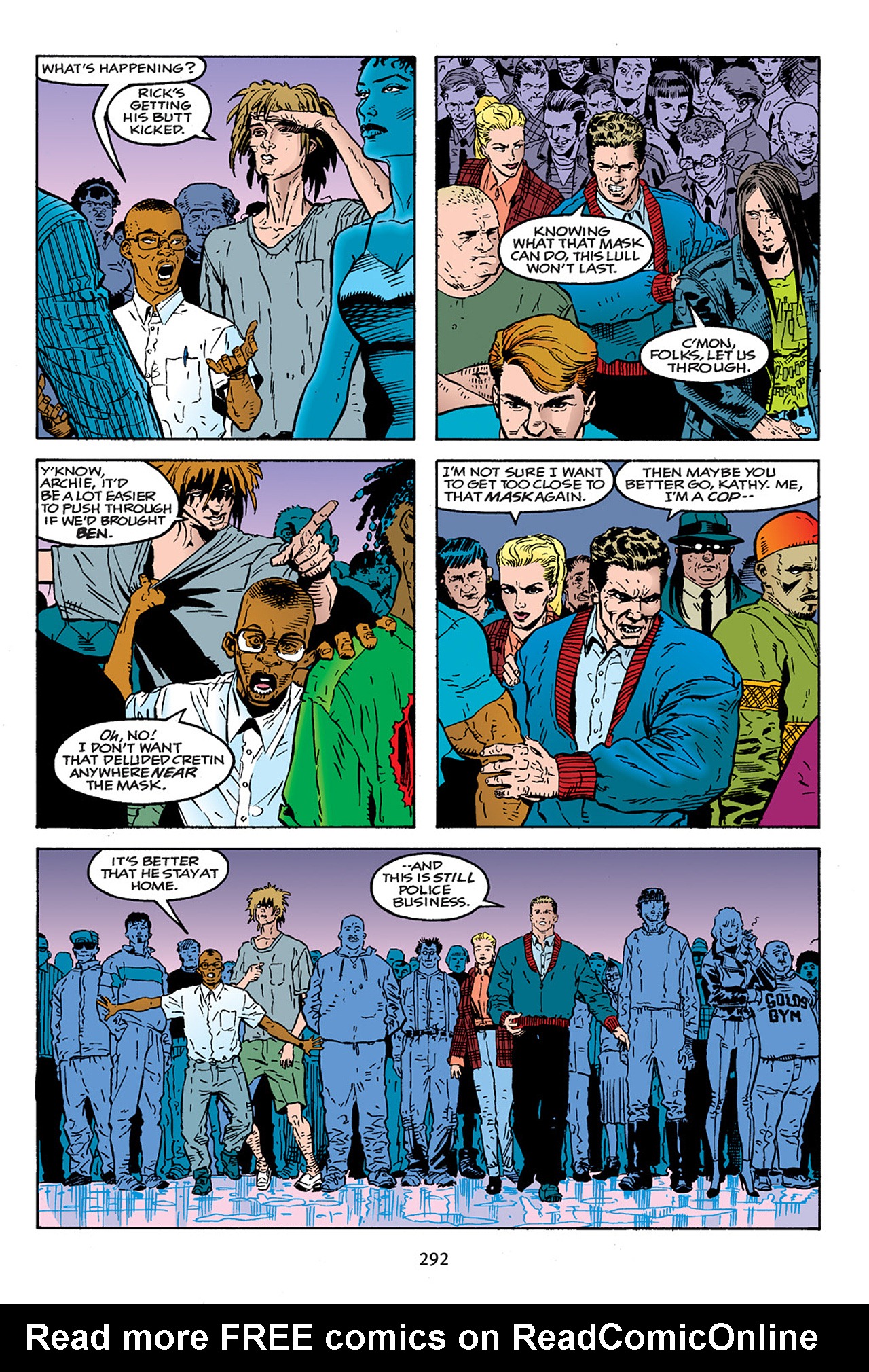 Read online The Mask Omnibus comic -  Issue # _TPB 1 - 292