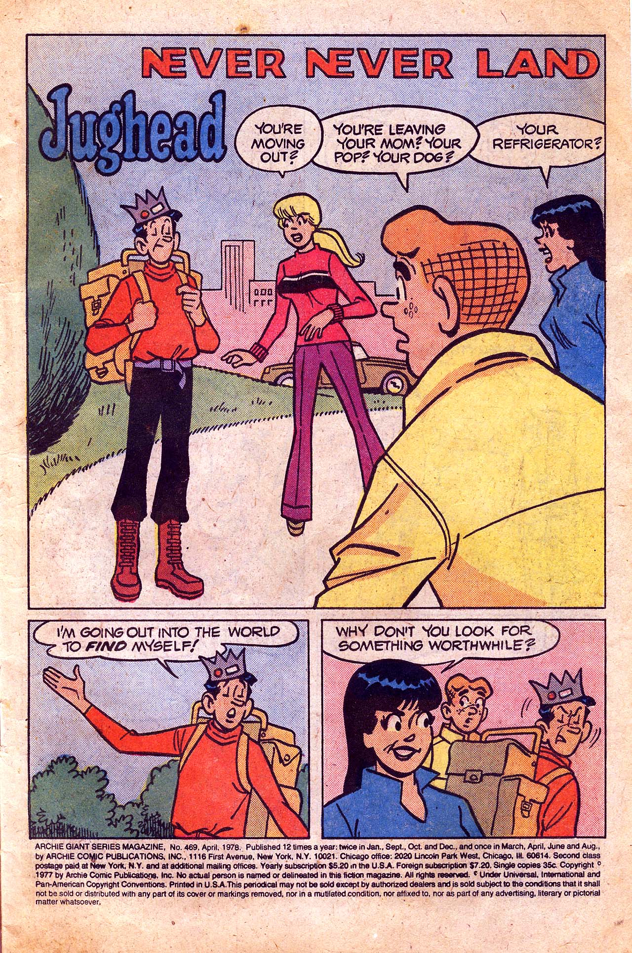 Read online Archie Giant Series Magazine comic -  Issue #469 - 3
