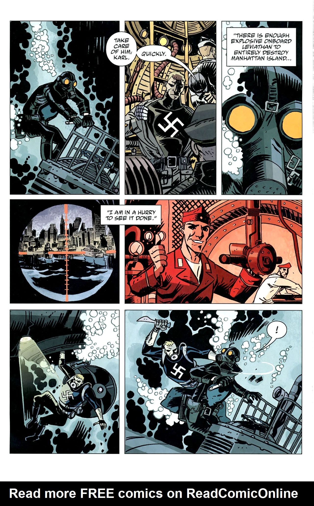 Read online Lobster Johnson: The Iron Prometheus comic -  Issue #5 - 15