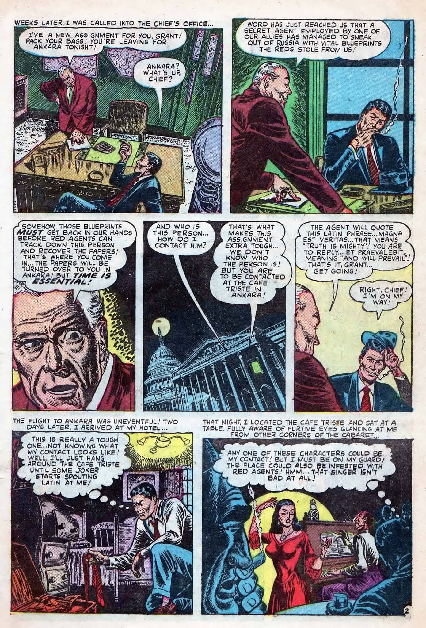 Read online Spy Cases comic -  Issue #18 - 13